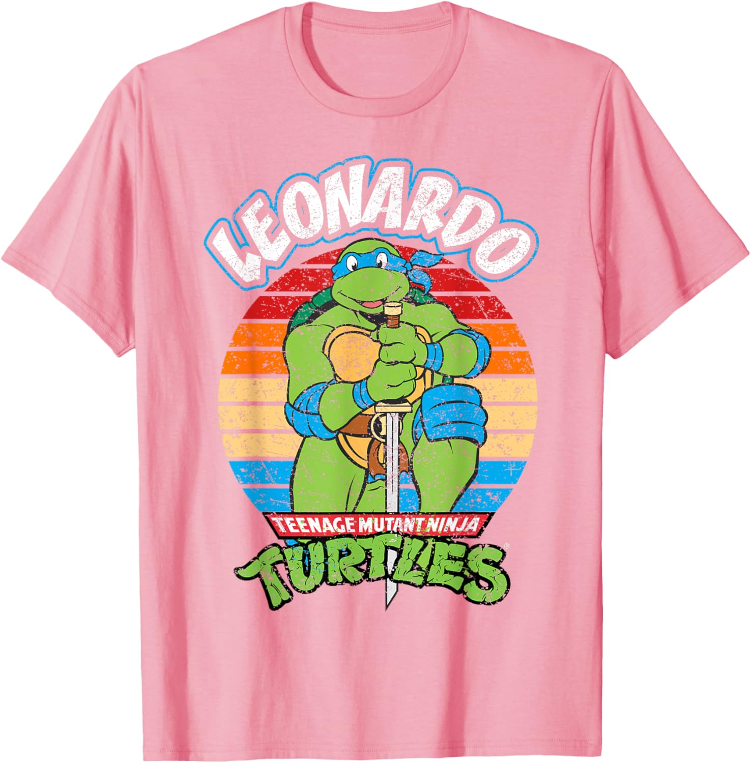 Teenage Mutant Ninja Turtles Leonardo Action T-Shirt for Fans - 13