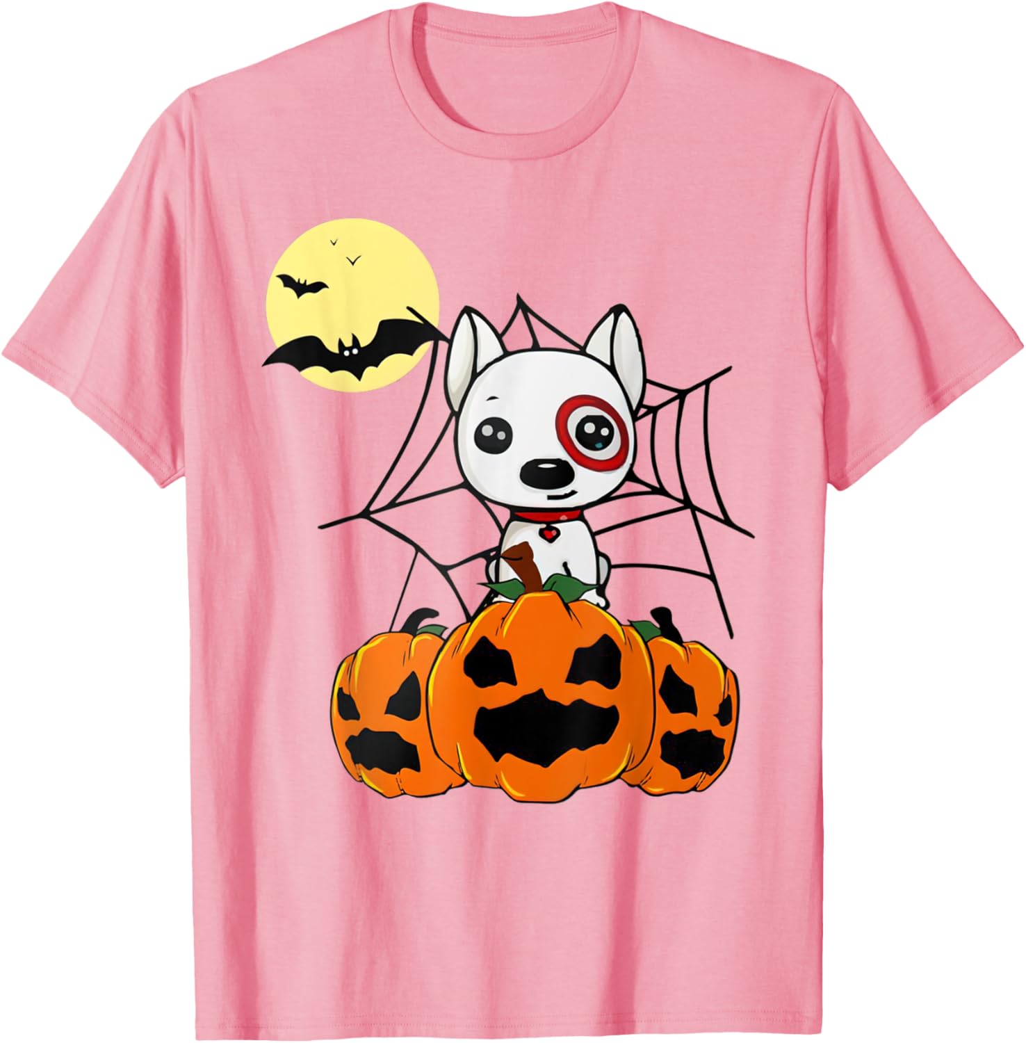 Halloween Bullseye Target Team Member Sticker T-Shirt for Fun Festivities - 12