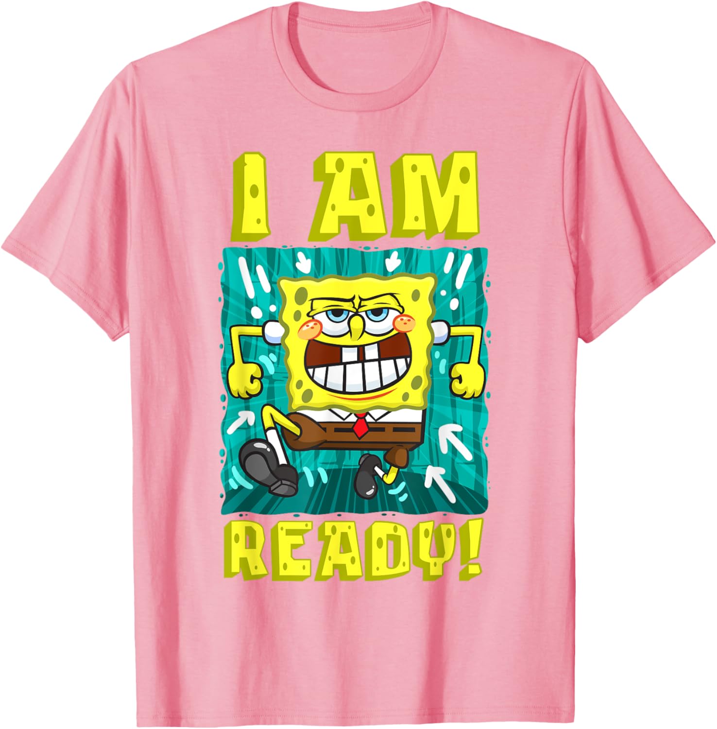 Mademark x SpongeBob SquarePants Funny Running T-Shirt for Kids - 9