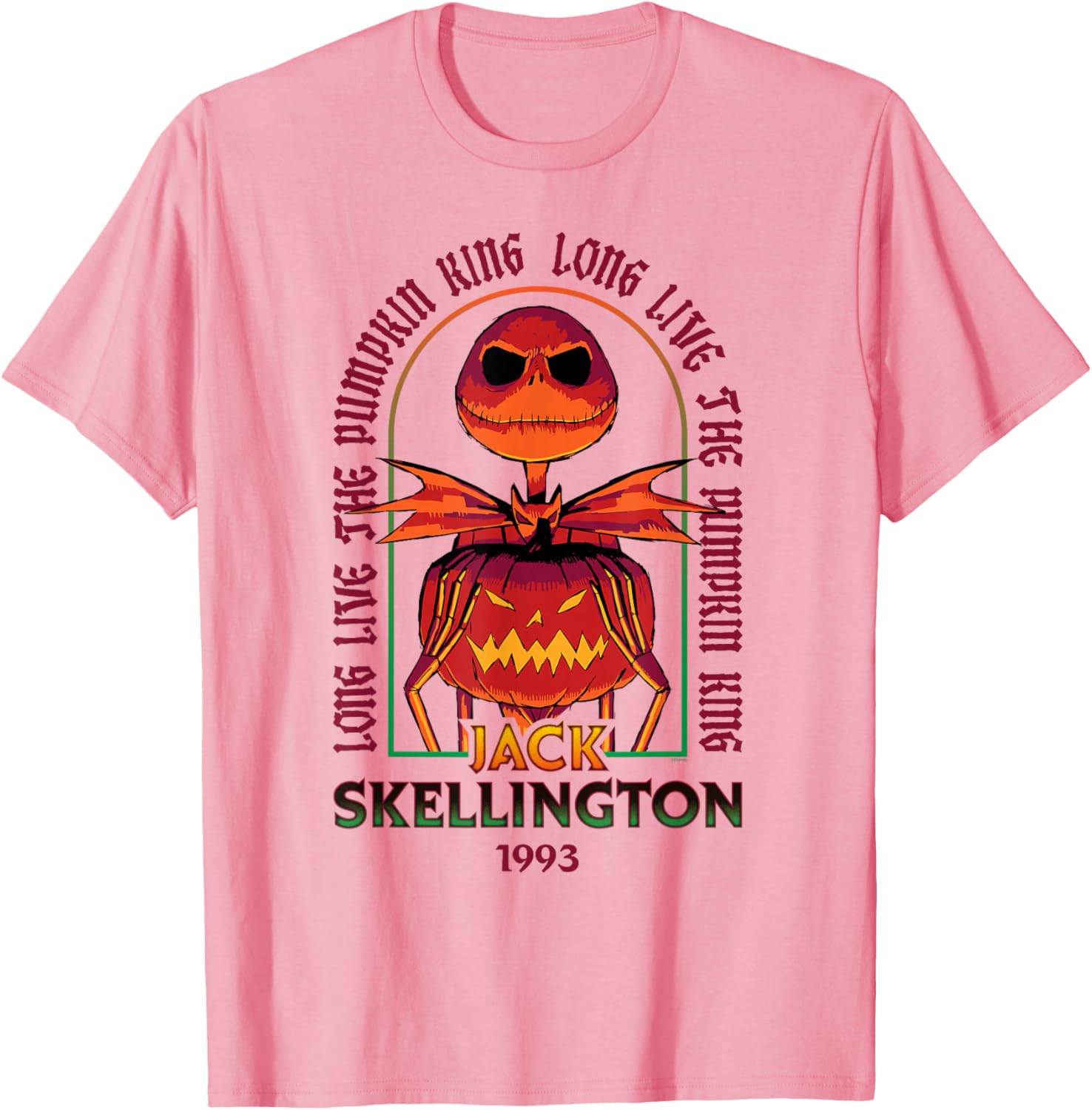 Disney Nightmare Before Christmas Jack T-Shirt 1993 for Fans and Collectors - 3