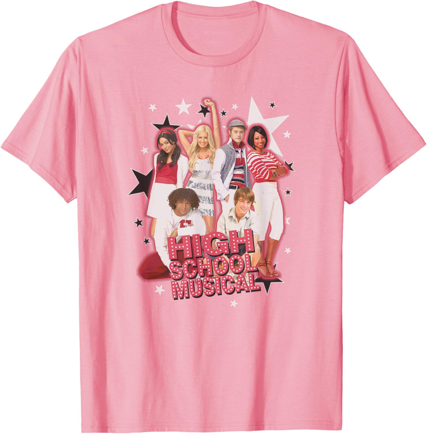 Disney High School Musical Vintage Group Shot T-Shirt for Fans - 14