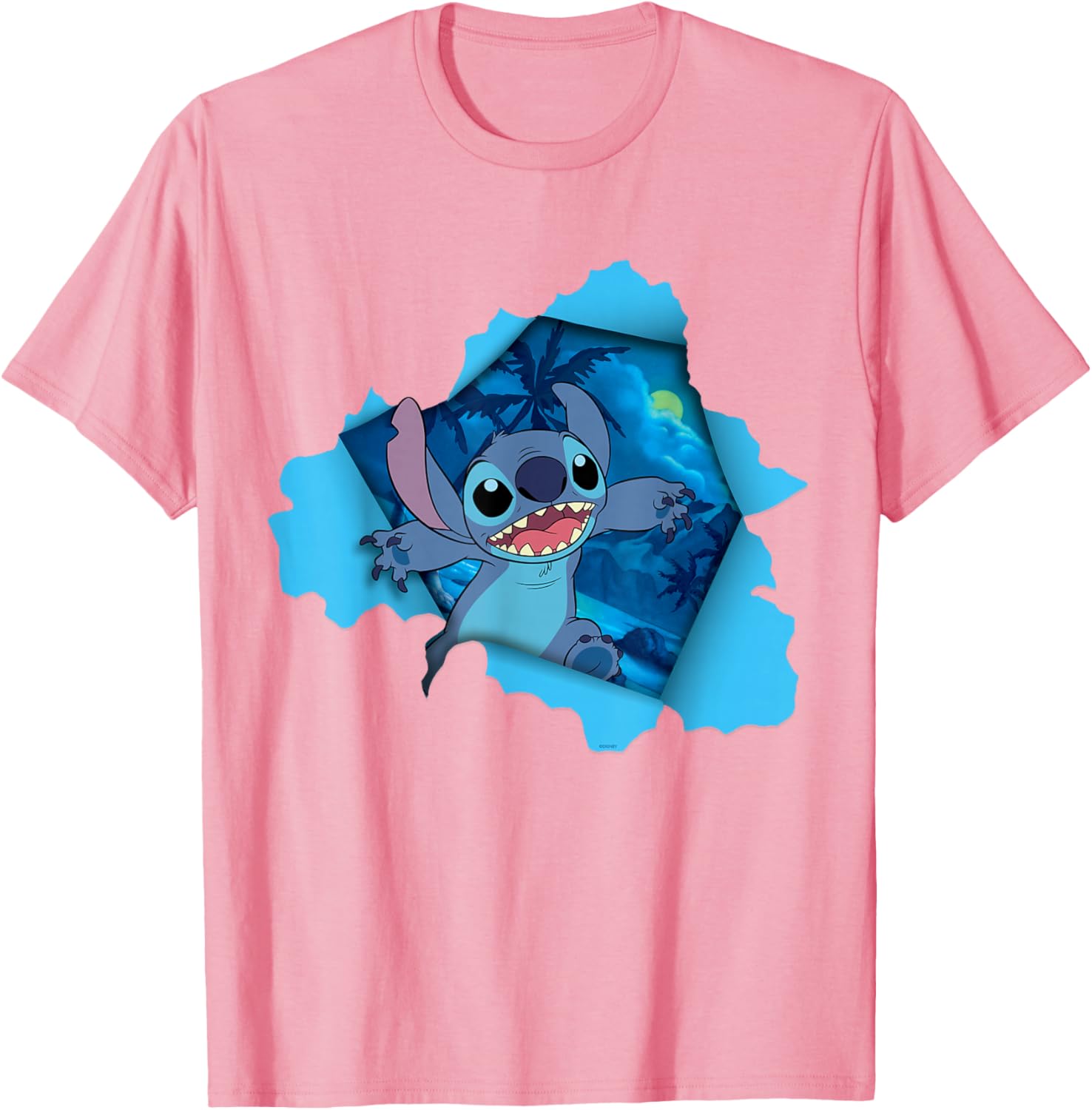 Disney Lilo and Stitch Tropical Breakout T-Shirt for Fun Summer Style - 23