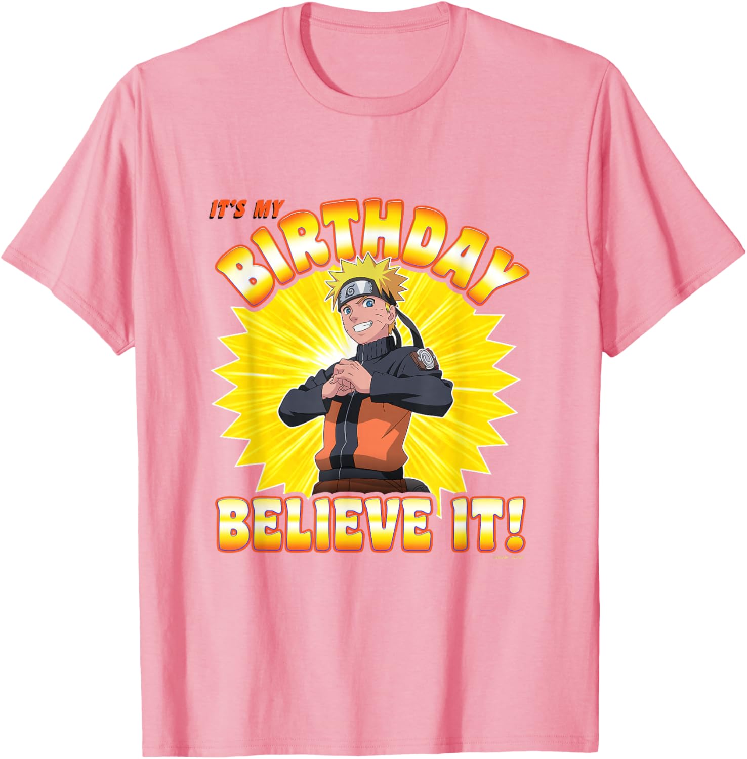 Naruto Shippuden Birthday Anime T-Shirt for Fans and Collectors - 5