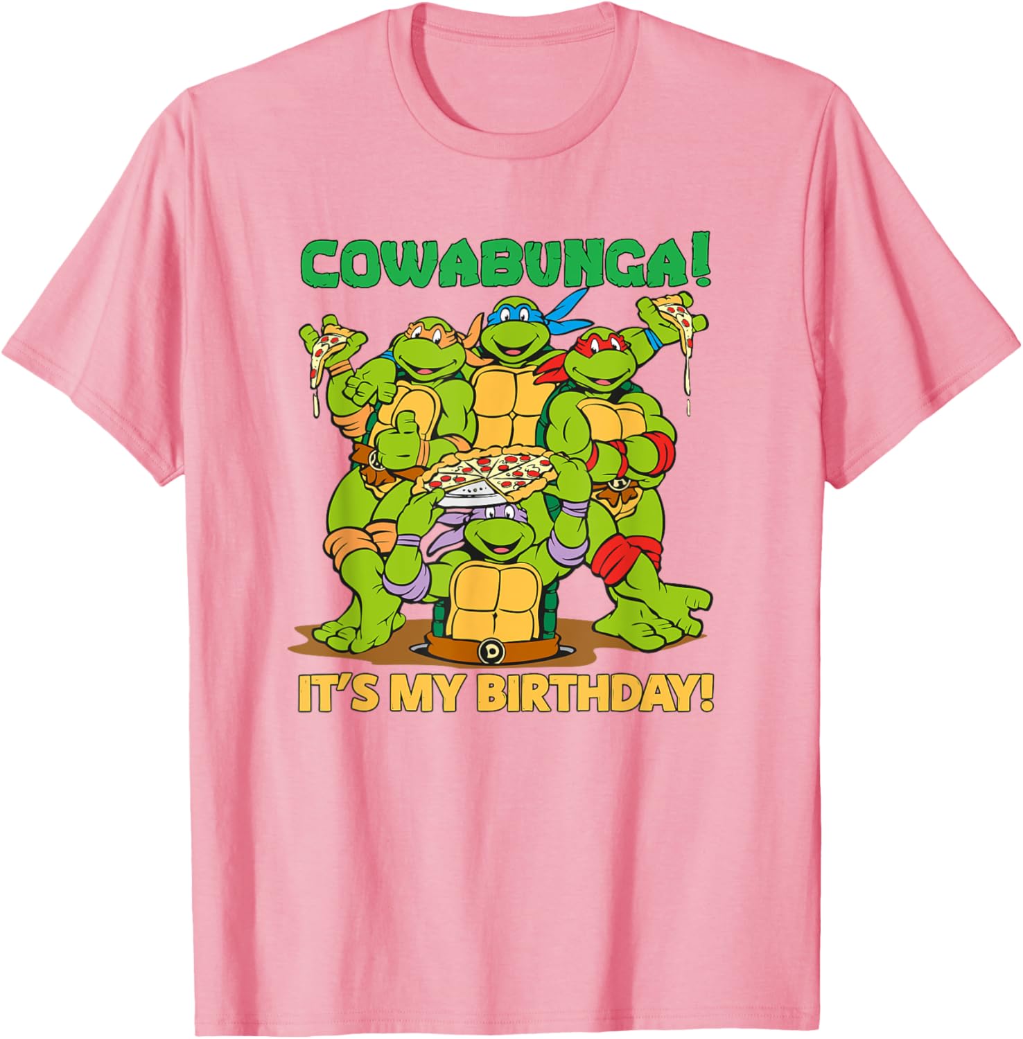 Mademark Teenage Mutant Ninja Turtles Birthday T-Shirt for Kids - 18