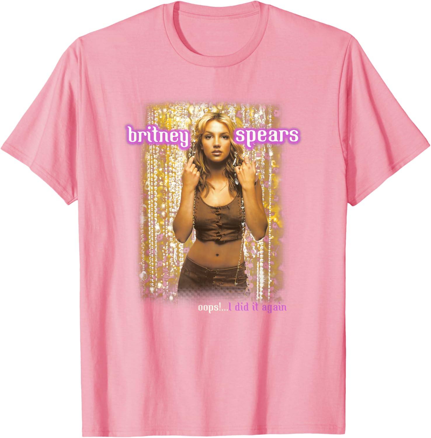 Britney Spears Oops I Did It Again Anniversary Tour Short Sleeve T-Shirt - 5
