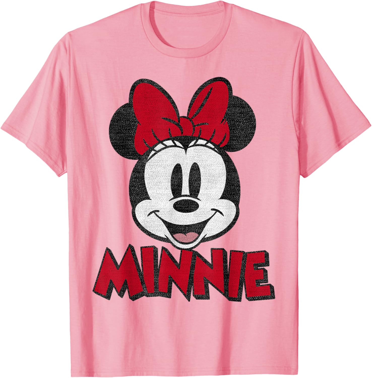 Classic Minnie Mouse Portrait T-Shirt for Disney Fans - Short Sleeve Style - 4