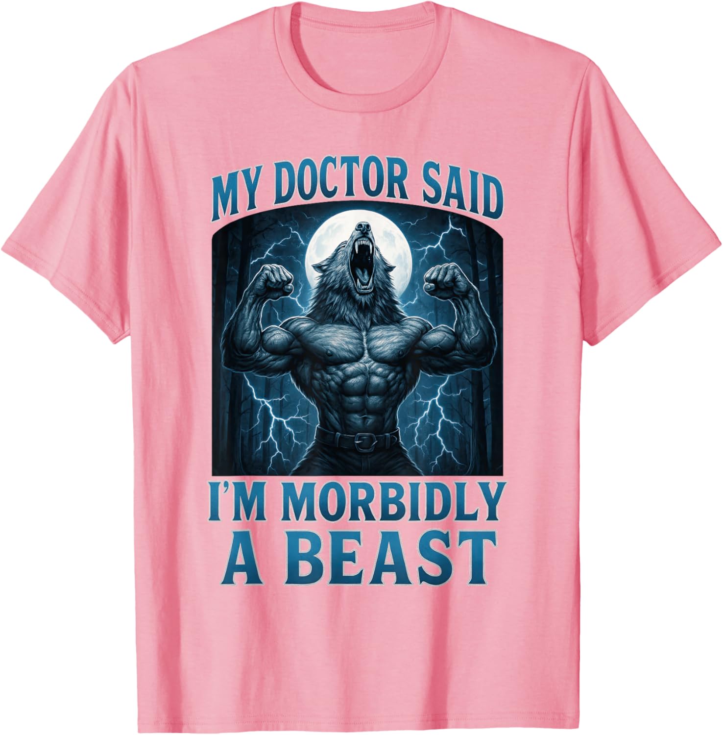 Funny Alpha Wolf Beast Meme Graphic Tee for Men, Women, and Teens - 9