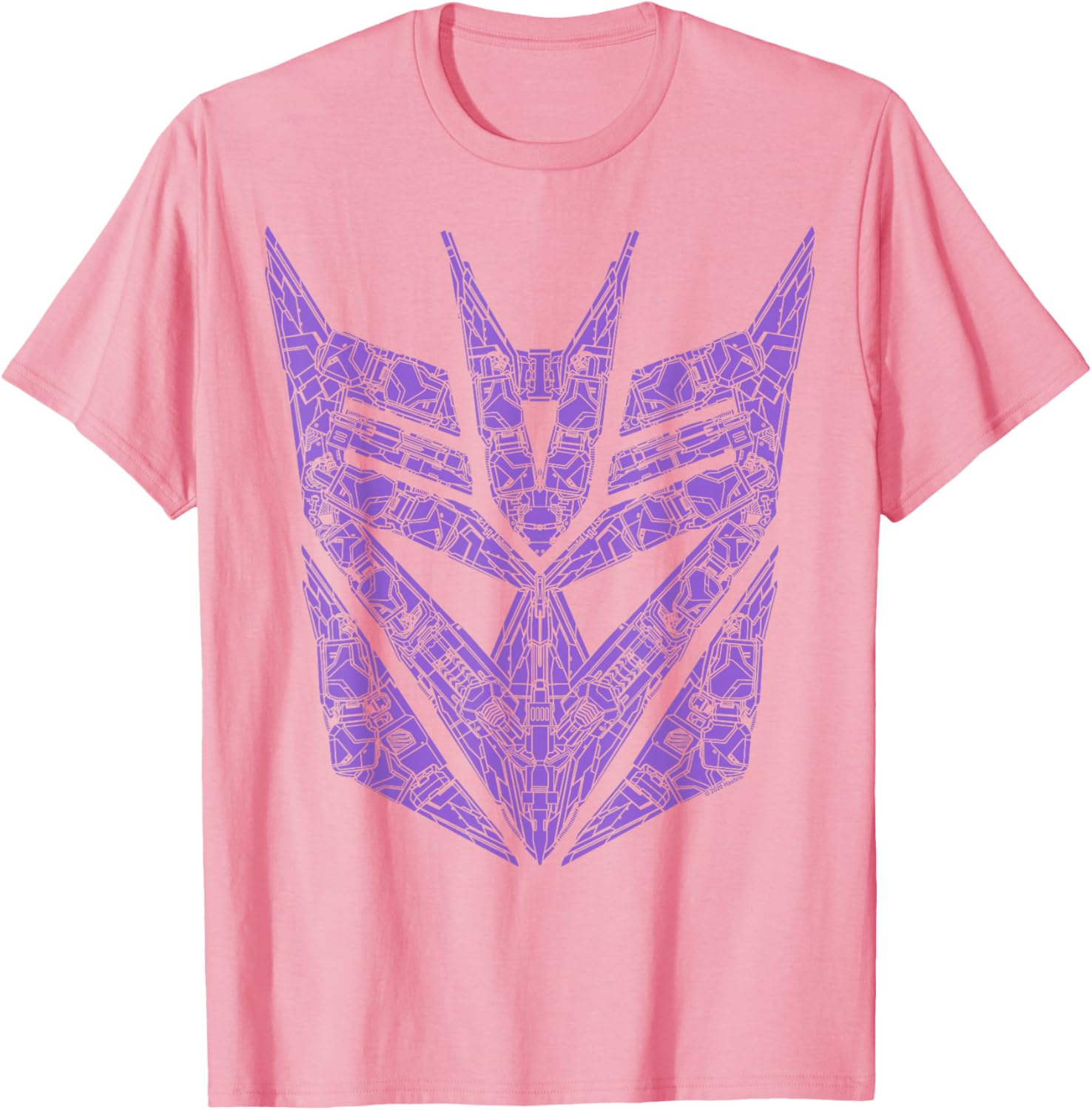 Decepticon Purple Icon Logo T-Shirt for Transformers Fans - 8