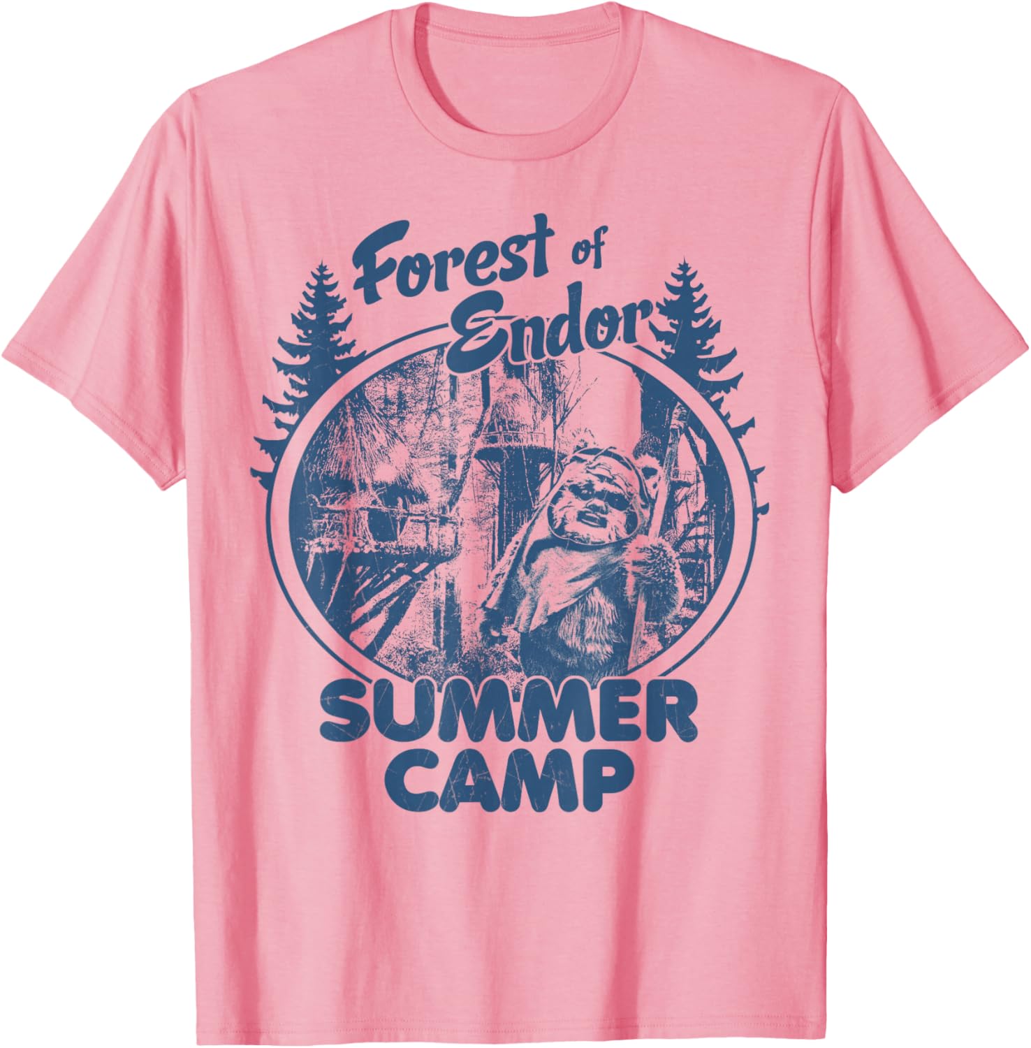 Star Wars Wicket Ewoks Endor Summer Camp T-Shirt for Disney Fans - 3
