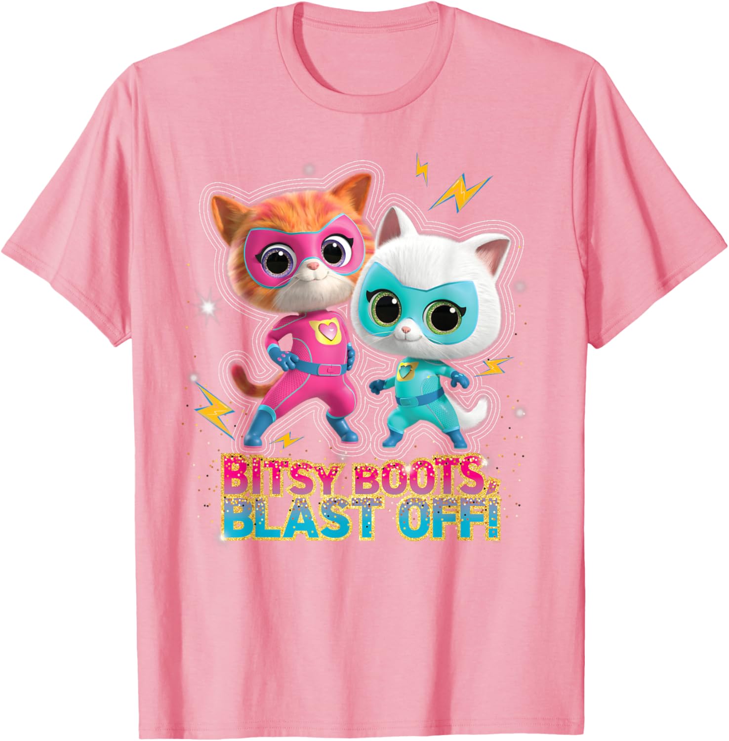 Disney Junior SuperKitties Ginny and Bitsy Blast Off T-Shirt for Kids - 13