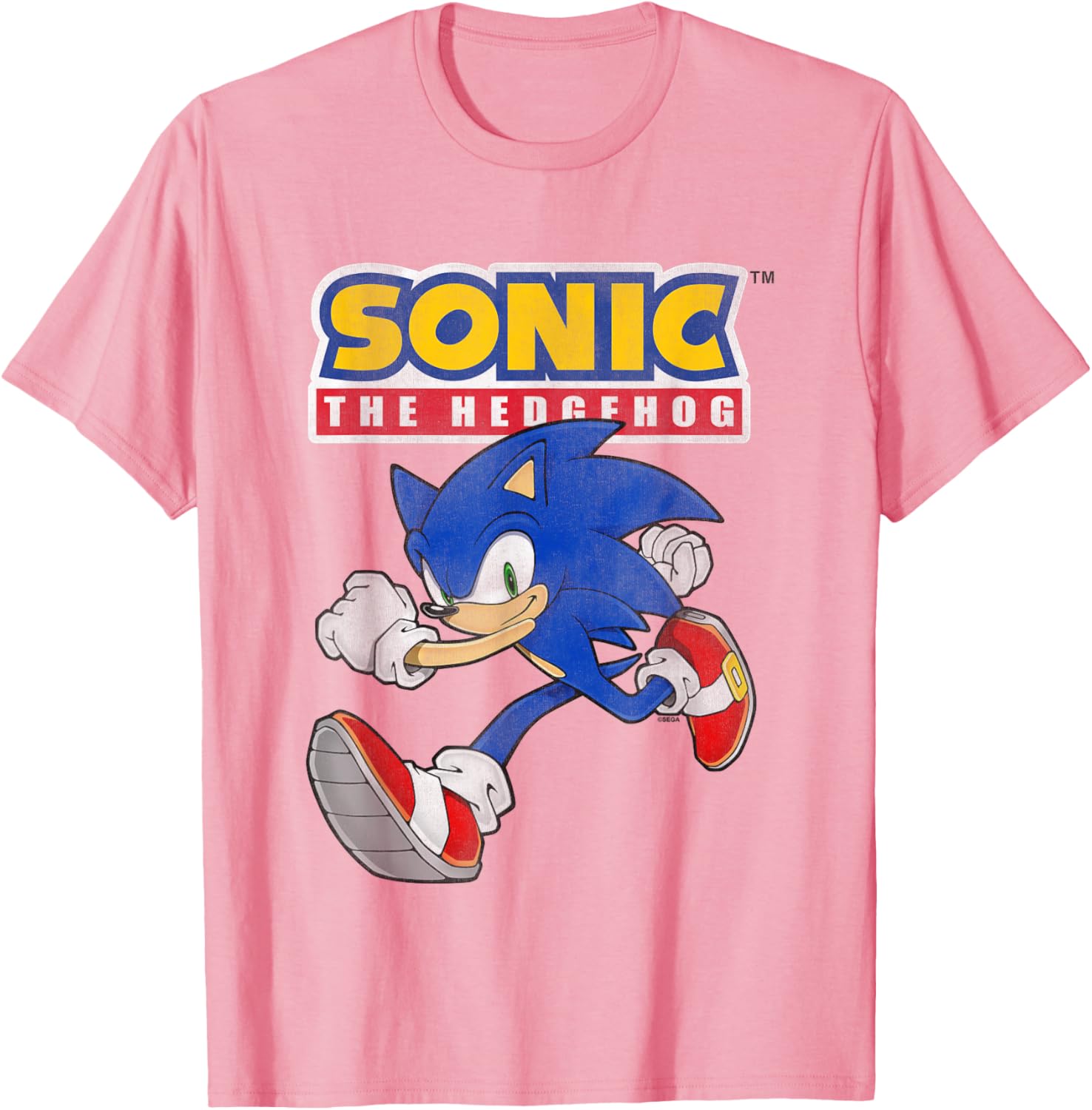 Sonic the Hedgehog Vintage Cool Portrait Graphic T-Shirt for Fans - 4