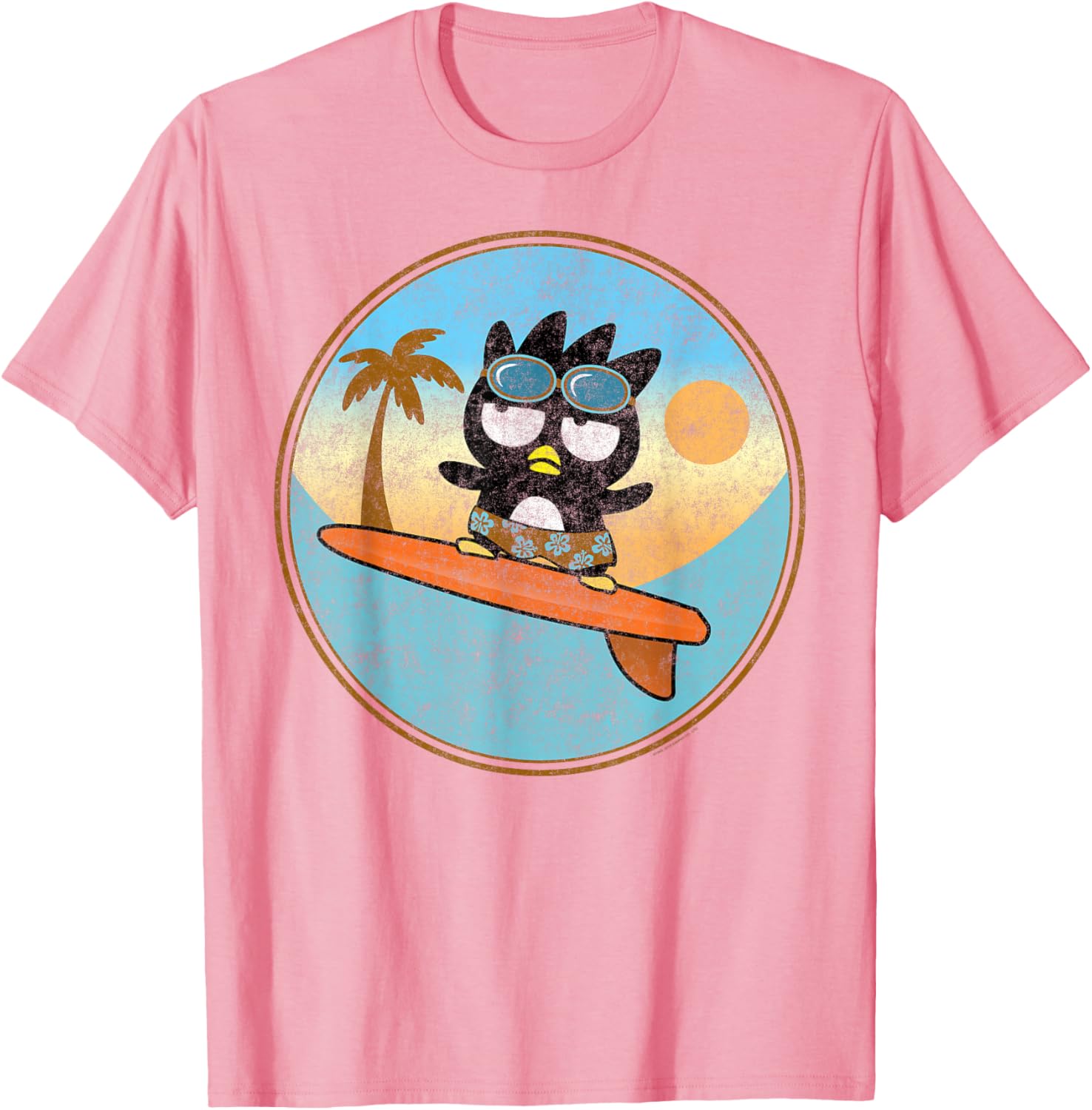 Badtz-Maru Surfing T-Shirt for Fun Beach Style and Comfort - 14