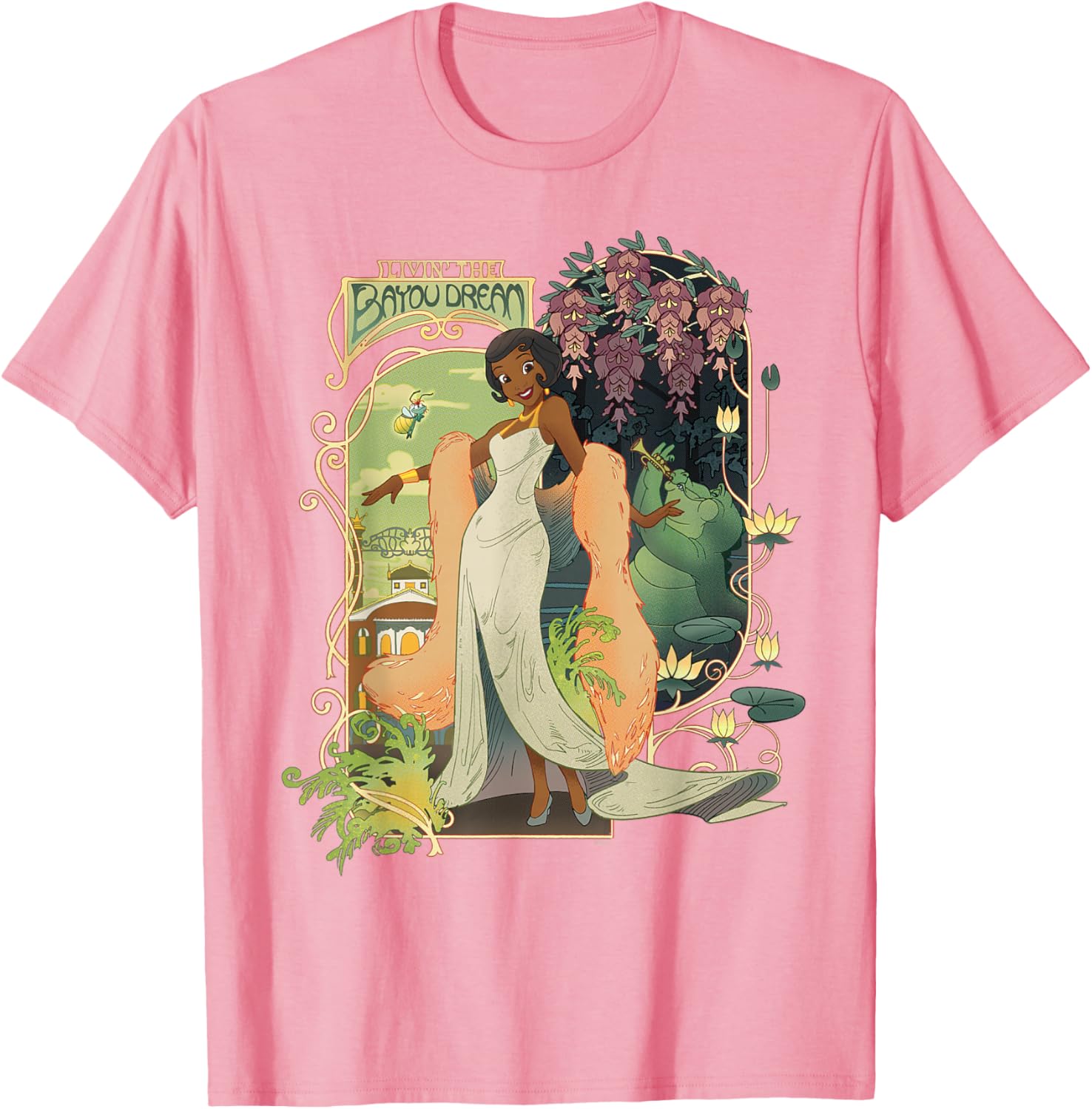 Disney Princess Tiana Livin' the Bayou Dream T-Shirt for Kids and Adults - 24