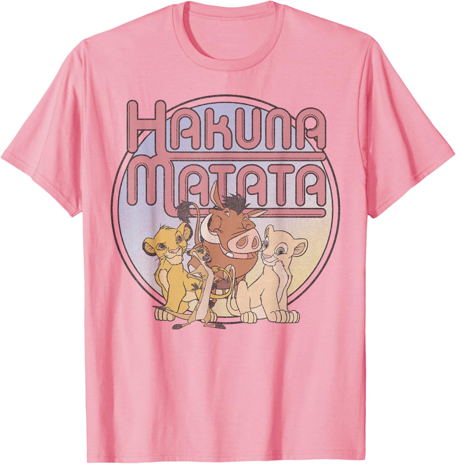 Disney Lion King Hakuna Matata T-Shirt Featuring Simba and Friends - 4