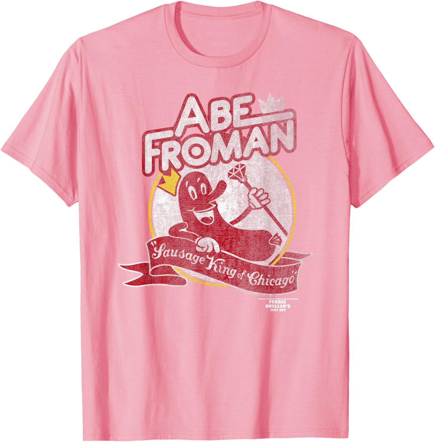 Ferris Bueller's Day Off Abe Froman Sausage King T-Shirt for Fans - 4
