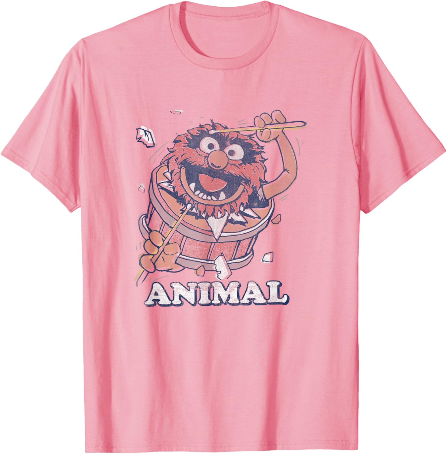 Vintage Disney Muppets Animal Drummer T-Shirt for Fans and Collectors - 10