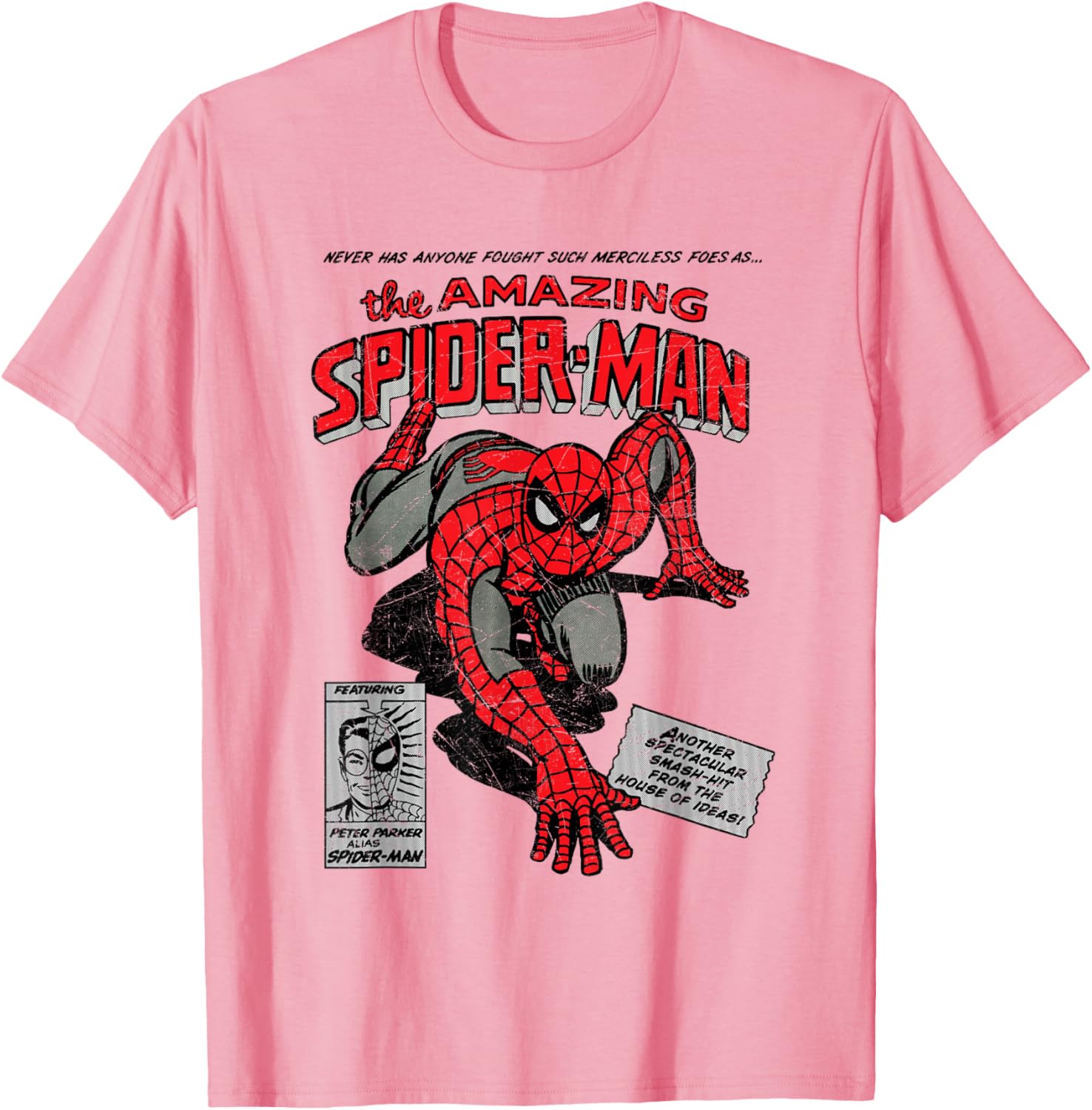Marvel Spider-Man Retro Comic T-Shirt for Comic Book Fans - 11