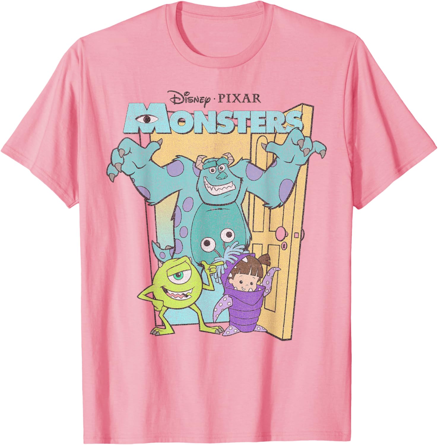 Disney Pixar Monsters Inc Mike Sulley Boo T-Shirt for Kids and Adults - 12