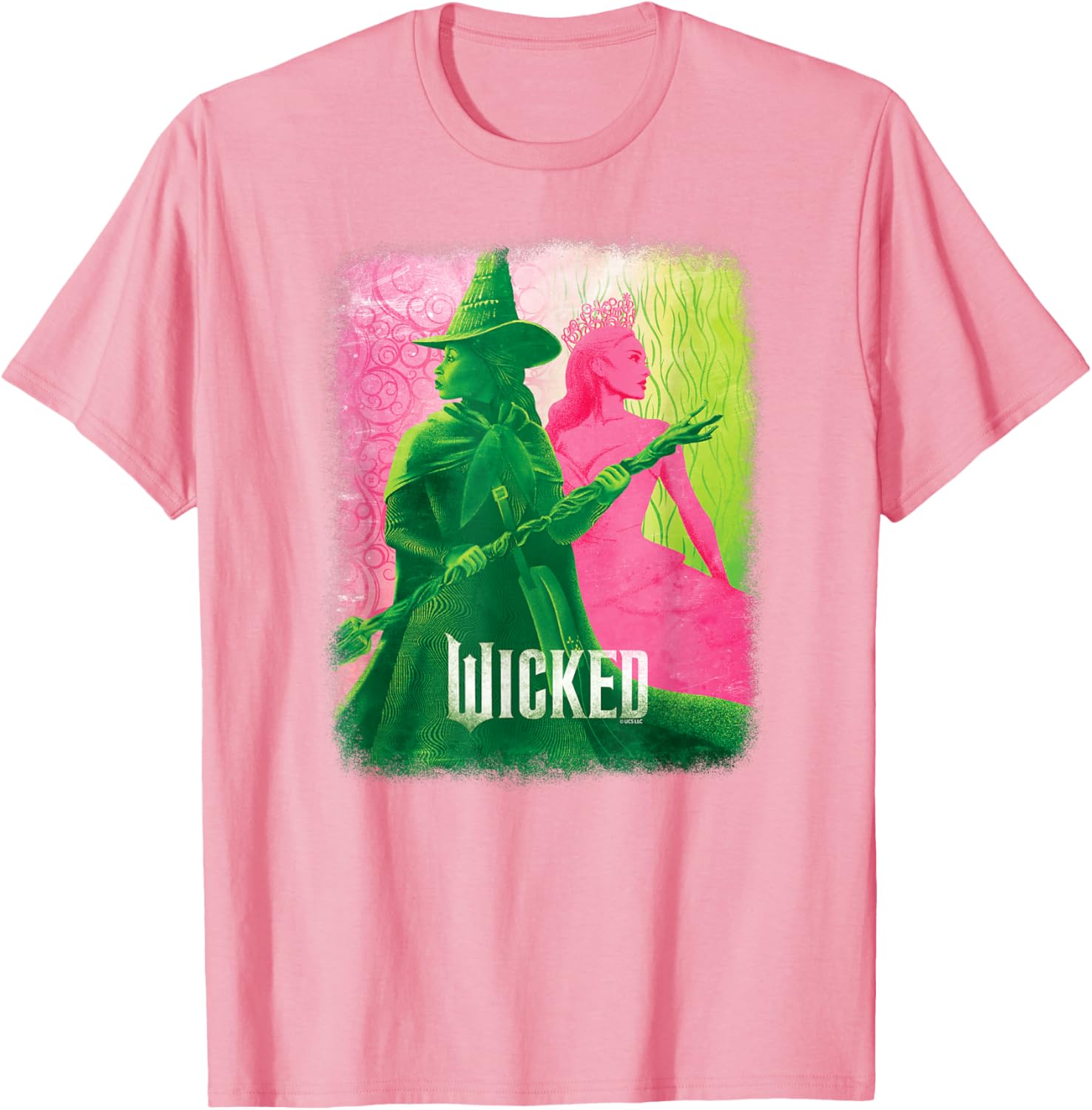 Wicked Unisex Kids Movie T-Shirt Black Small Short Sleeve Crew Neck - 7