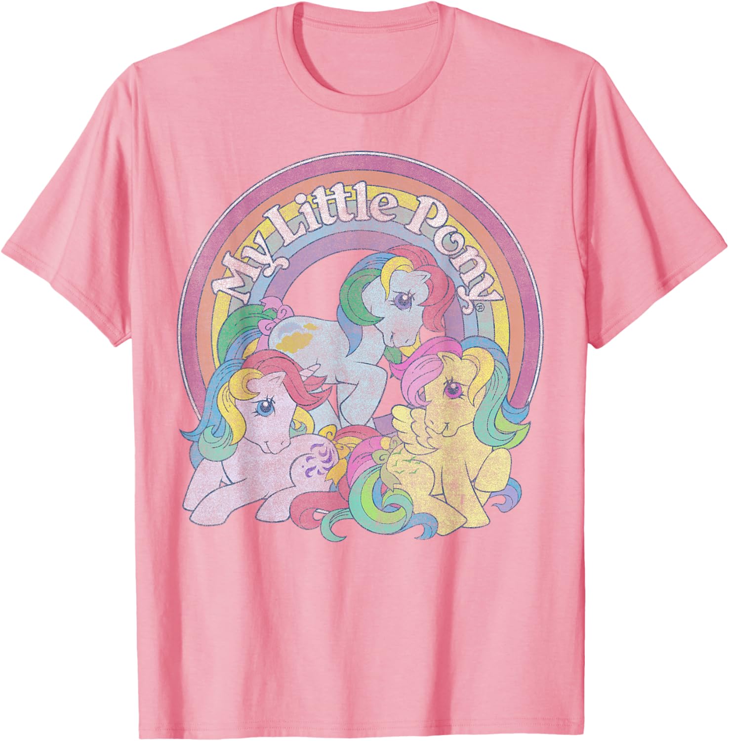 My Little Pony Windy Sunlight Skydancer Rainbow Logo T-Shirt for Kids - 1