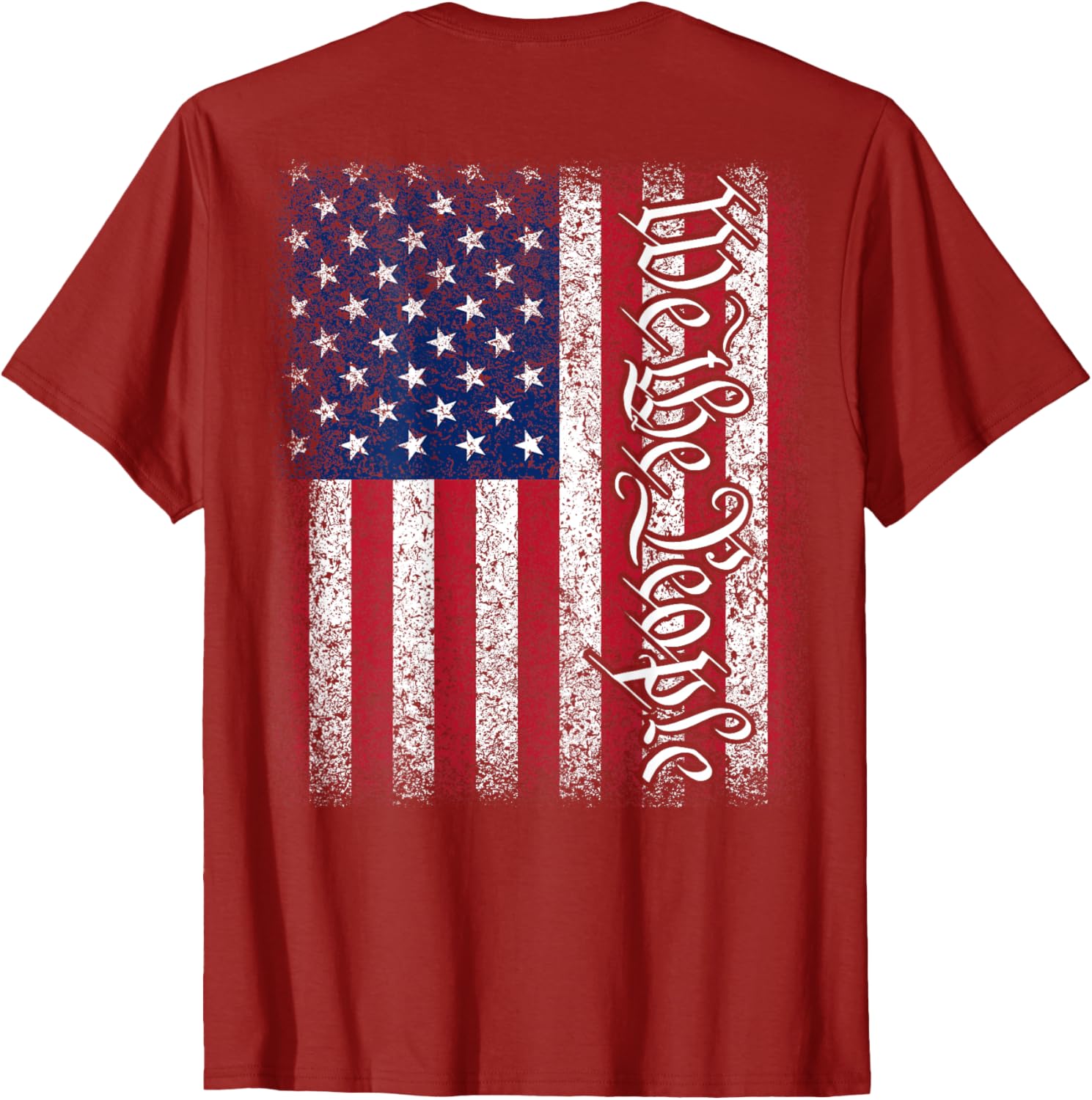 We The People Patriotic T-Shirt with American Flag Design for Proud Americans - 19