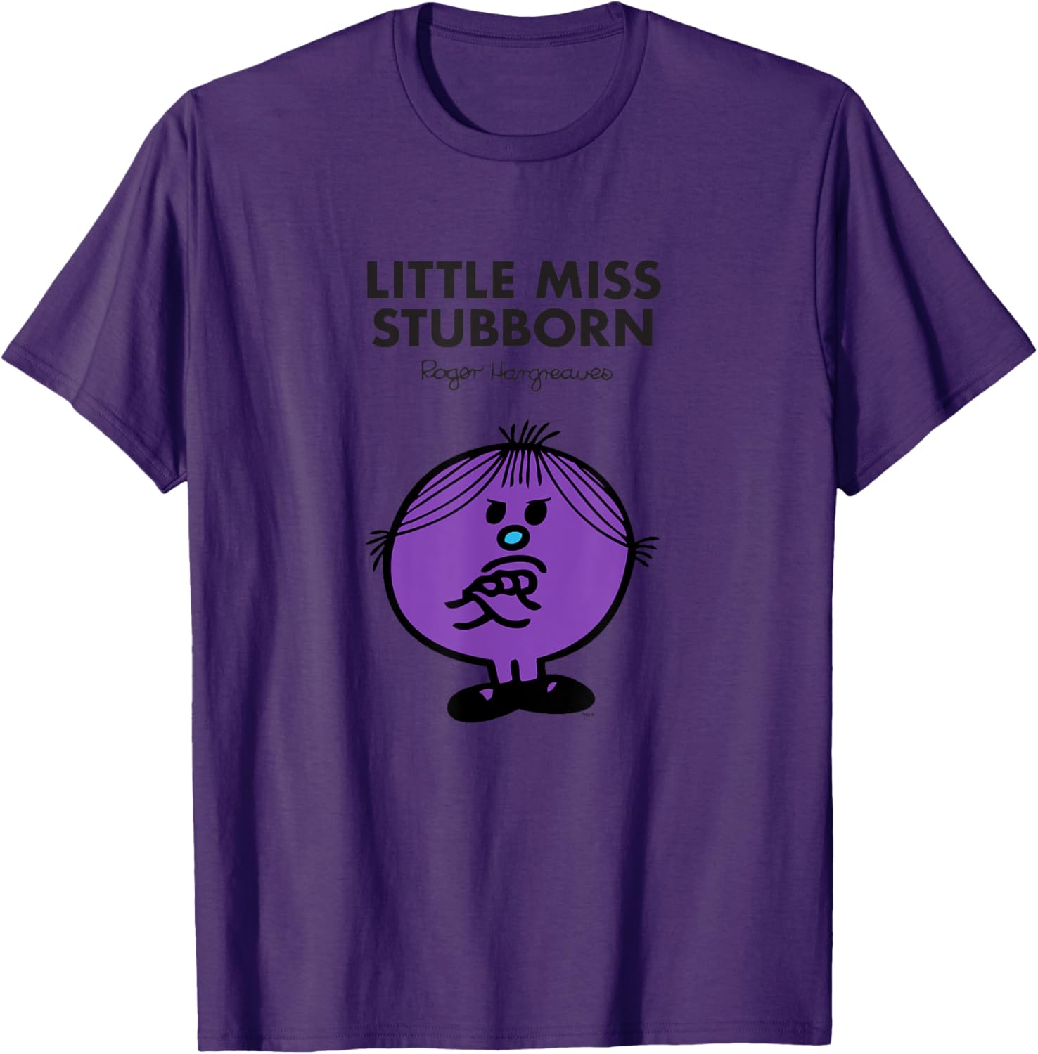 Mr. Men Little Miss Stubborn T-Shirt for Kids - Fun and Stylish Wear - 1