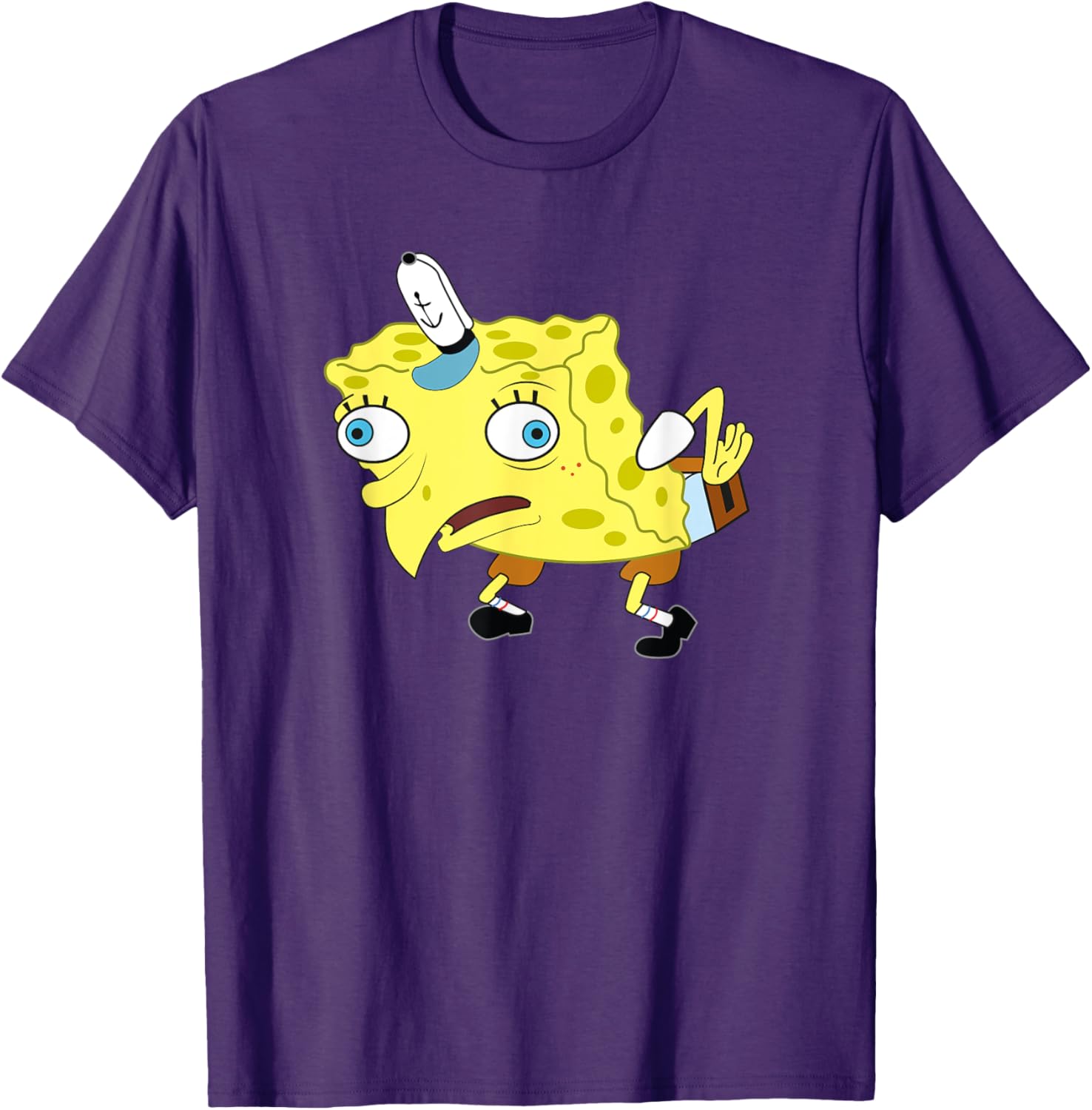 Mademark SpongeBob SquarePants Are You Mocking Me T-Shirt for Fans - 7
