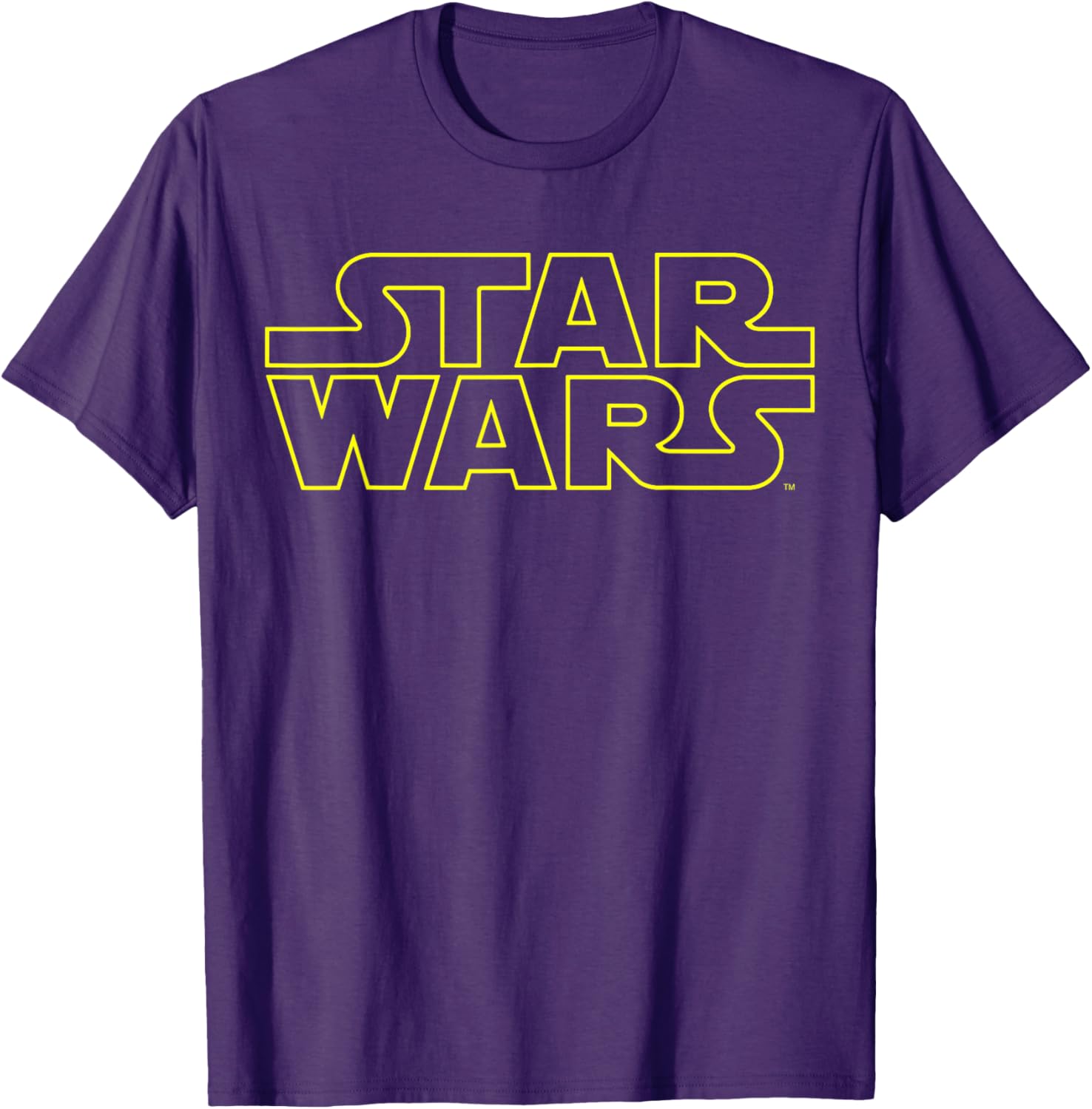 Star Wars Simple Title Logo T-Shirt for Fans | Disney+ Apparel - 9