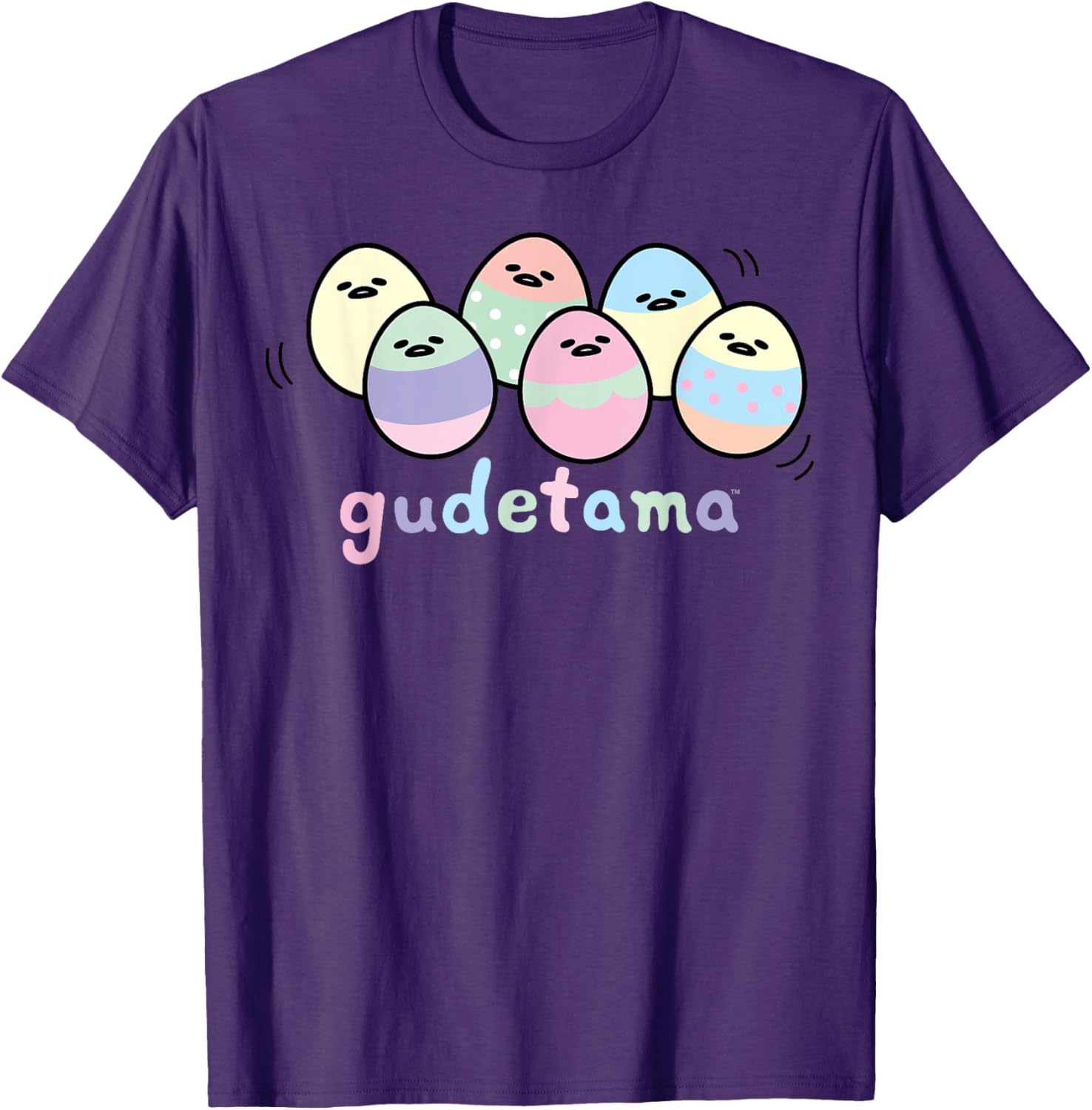 Gudetama Easter Egg T-Shirt Cute Graphic Tee for Eggcellent Fun - 6