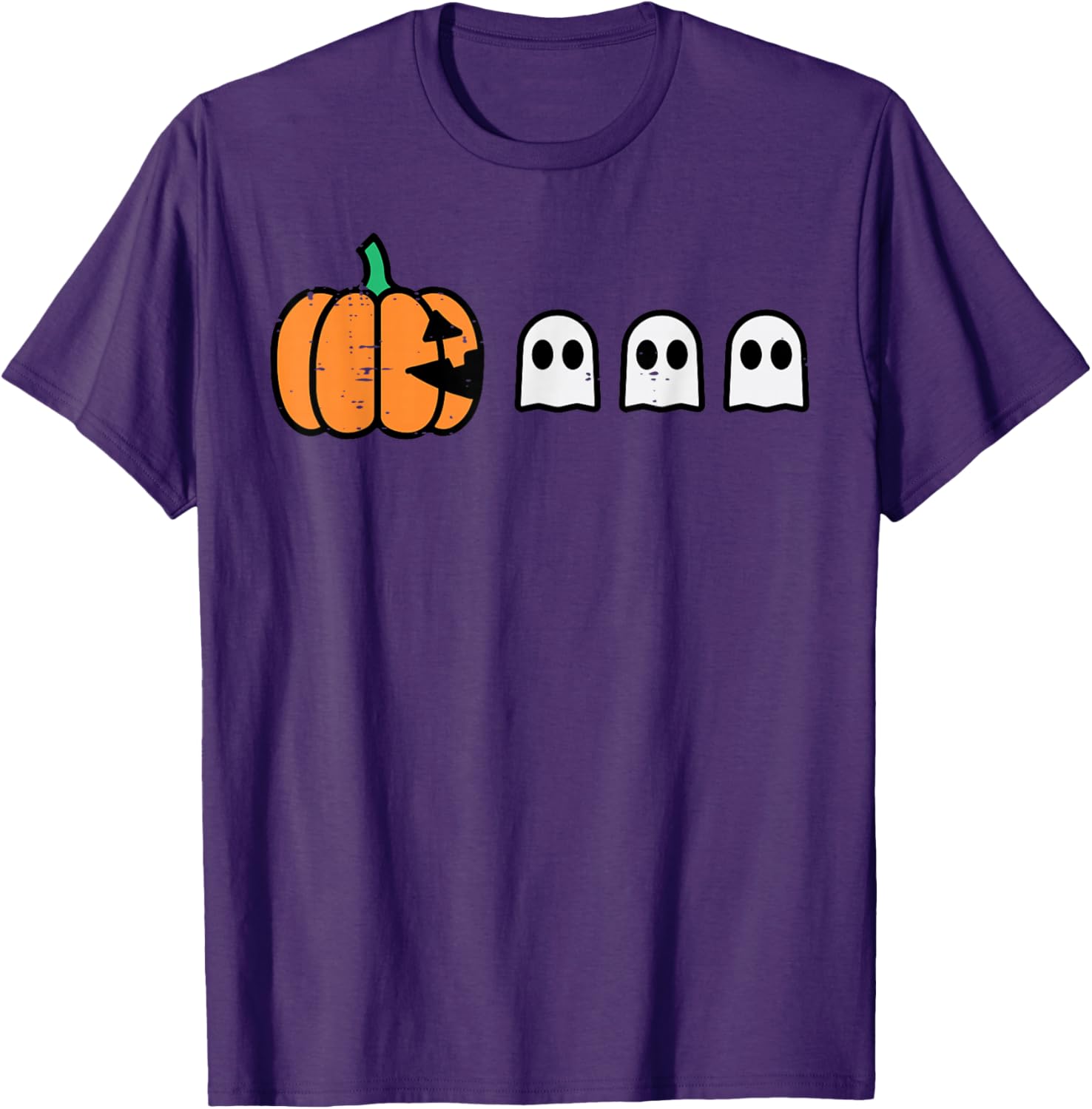 Halloween Gamer Pumpkin Ghost T-Shirt for Men Boys and Kids - 18