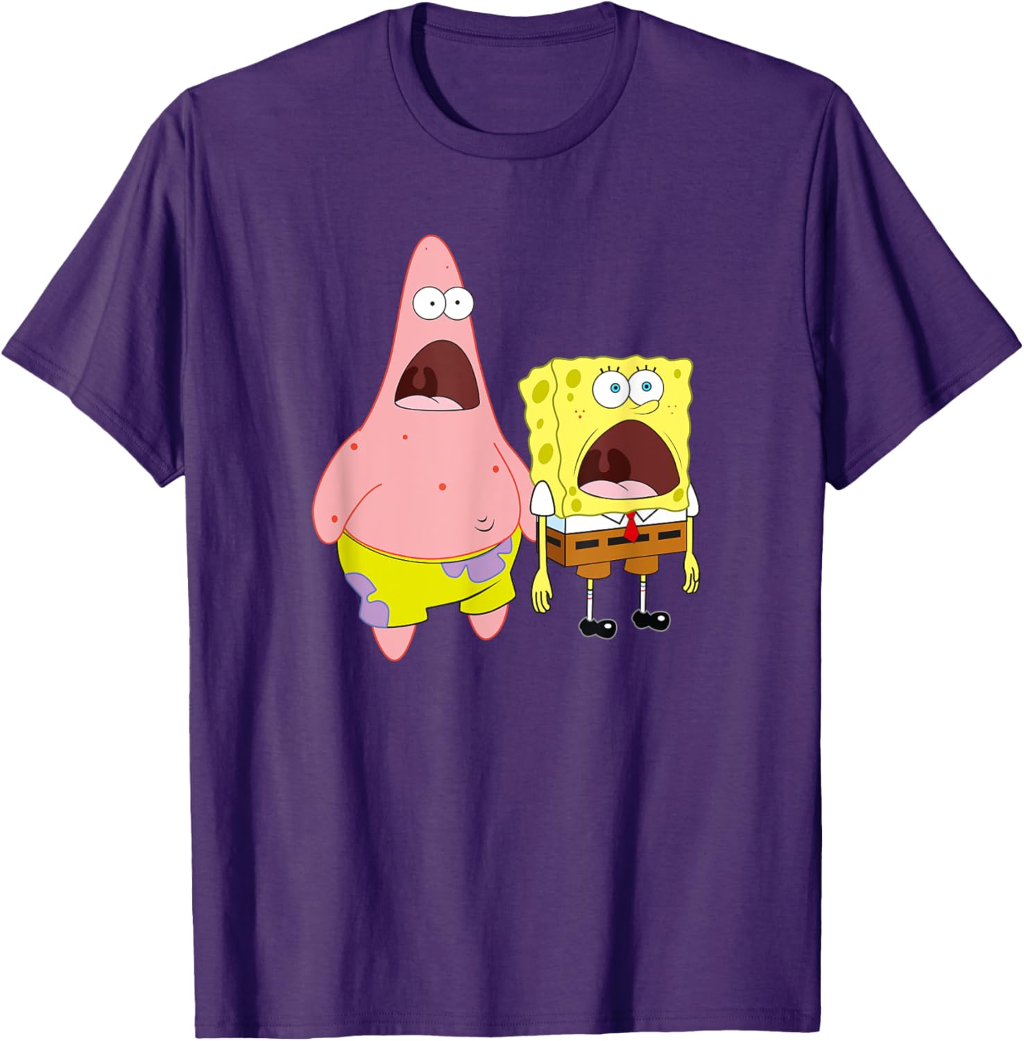 Mademark x SpongeBob SquarePants Wide Eyed Surprise T-Shirt for Fans - 11