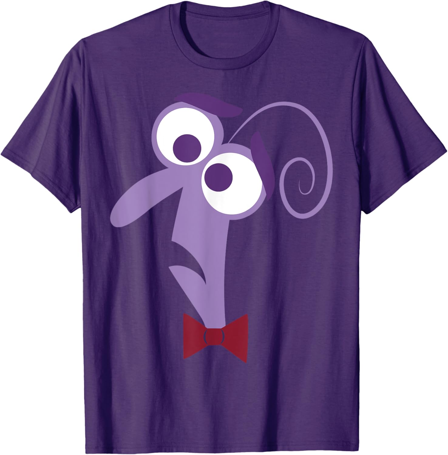 Disney Pixar Inside Out Fear Face Halloween T-Shirt for Fun Celebrations - 6