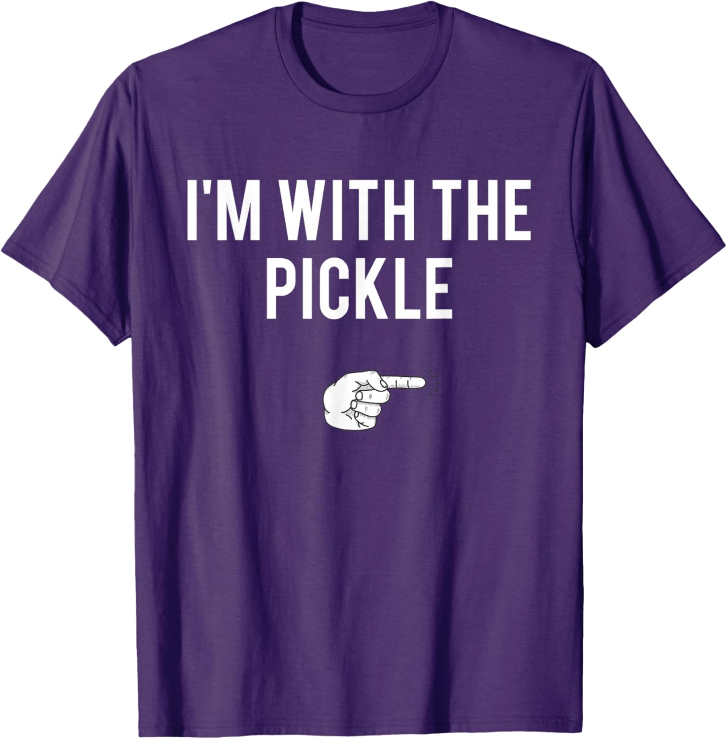 I'm With The Pickle Matching T-Shirt for Fun Halloween Costumes - 11