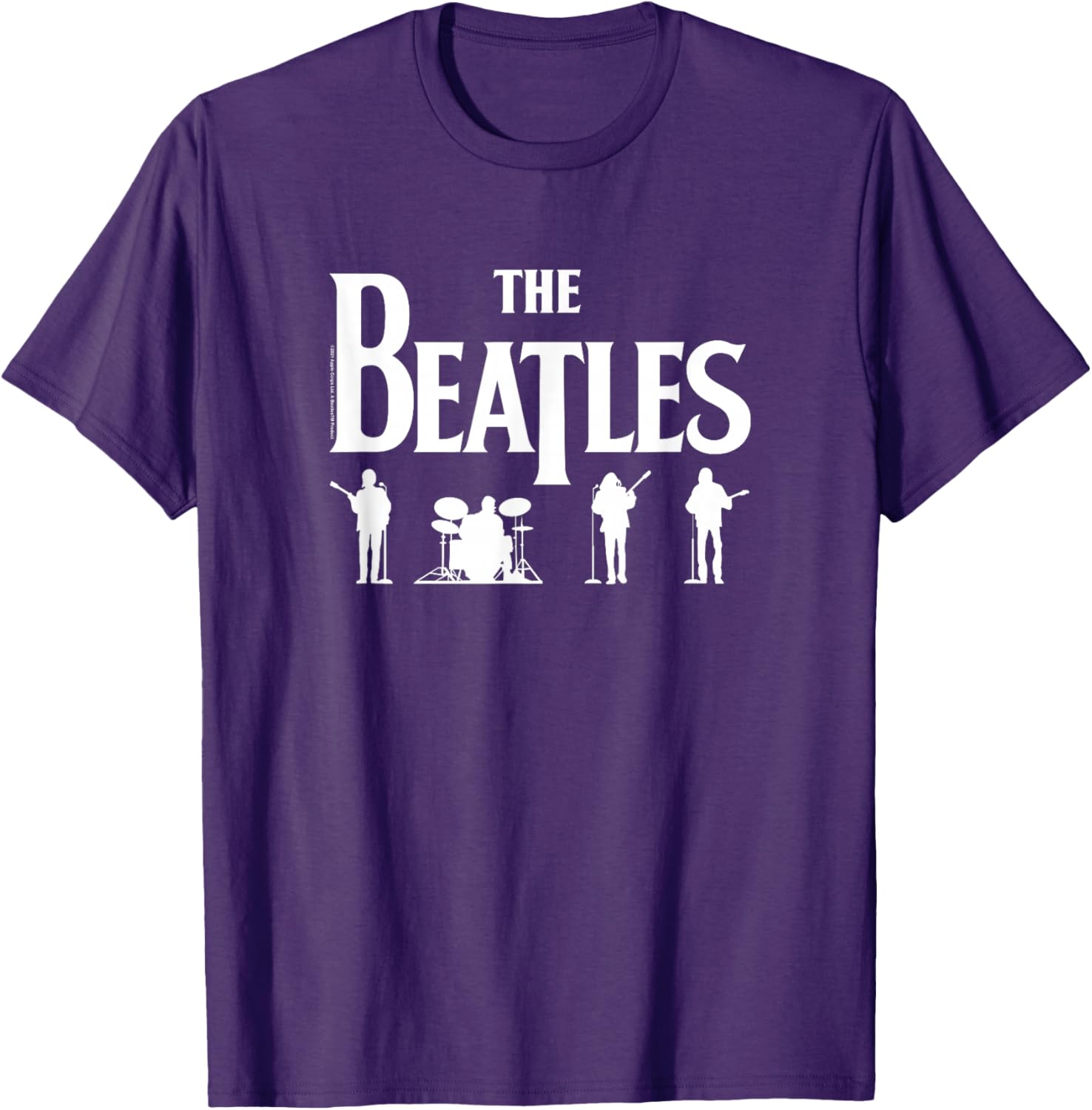 The Beatles Let It Be Light Silhouettes T-Shirt for Music Lovers - 3