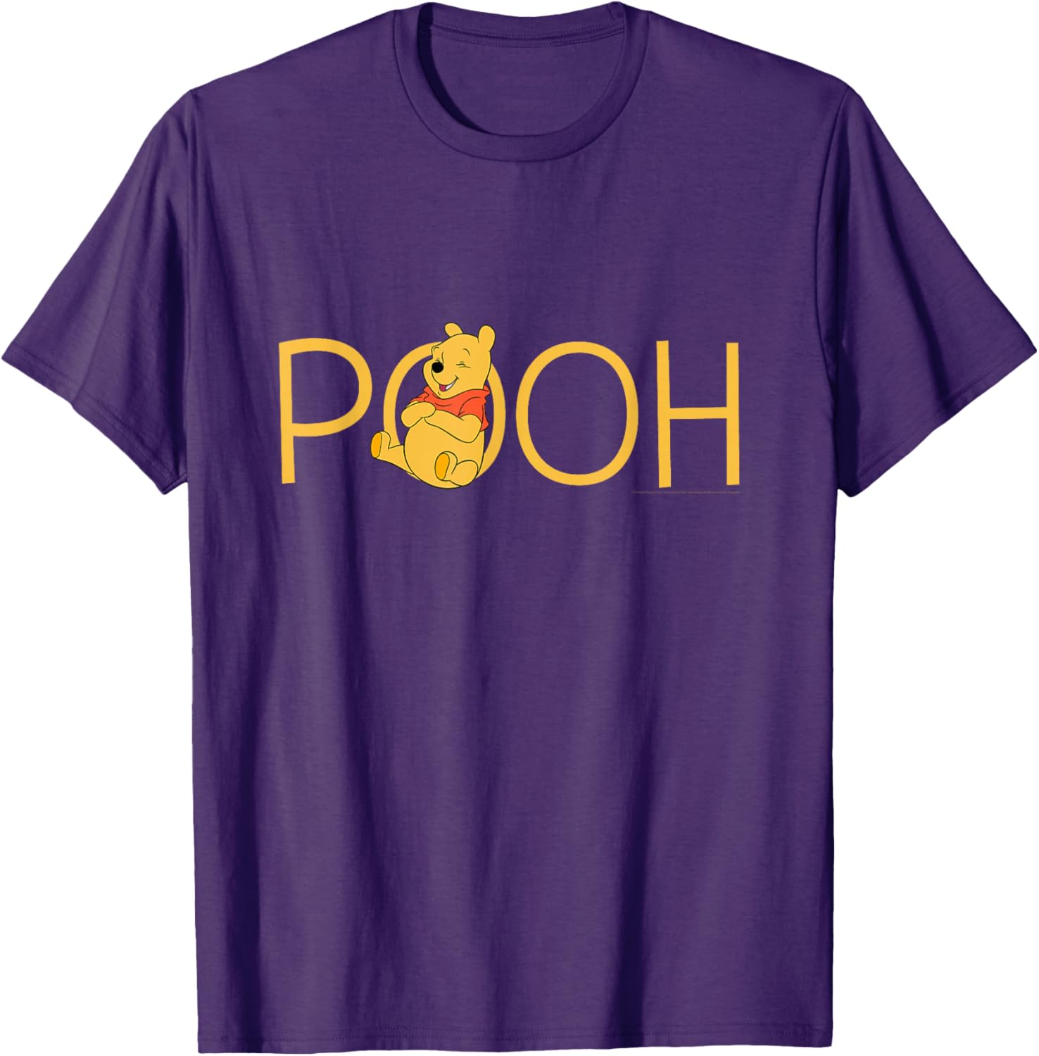 Disney Winnie the Pooh Classic Lettering T-Shirt for Kids and Adults - 9