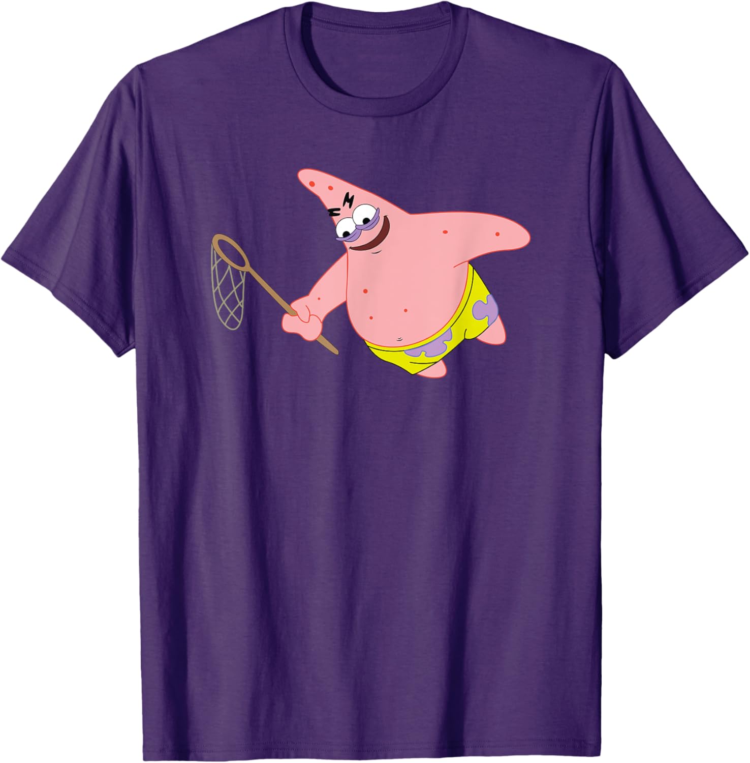 Mademark SpongeBob Patrick Wicked Grin T-Shirt for Fun Fashion Lovers - 5