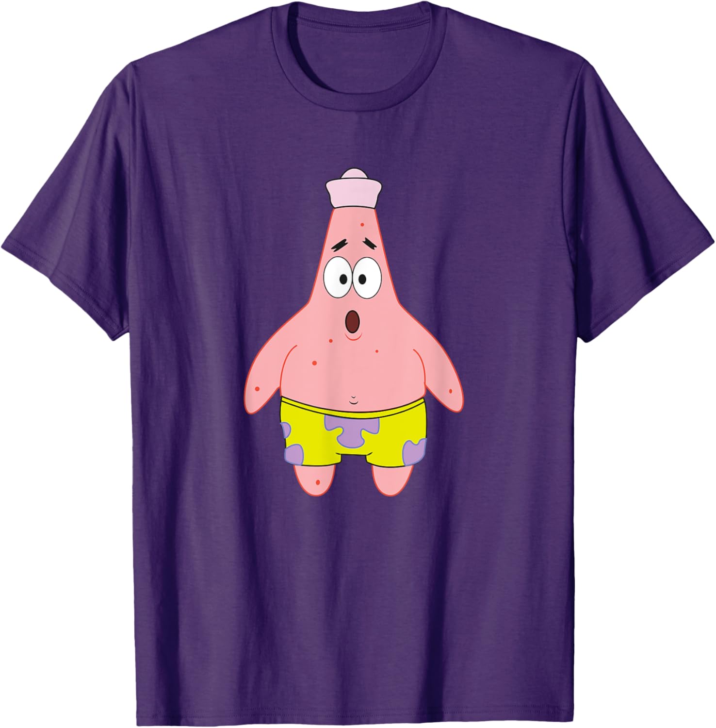 Mademark Patrick Star Surprised T-Shirt from SpongeBob SquarePants - 2