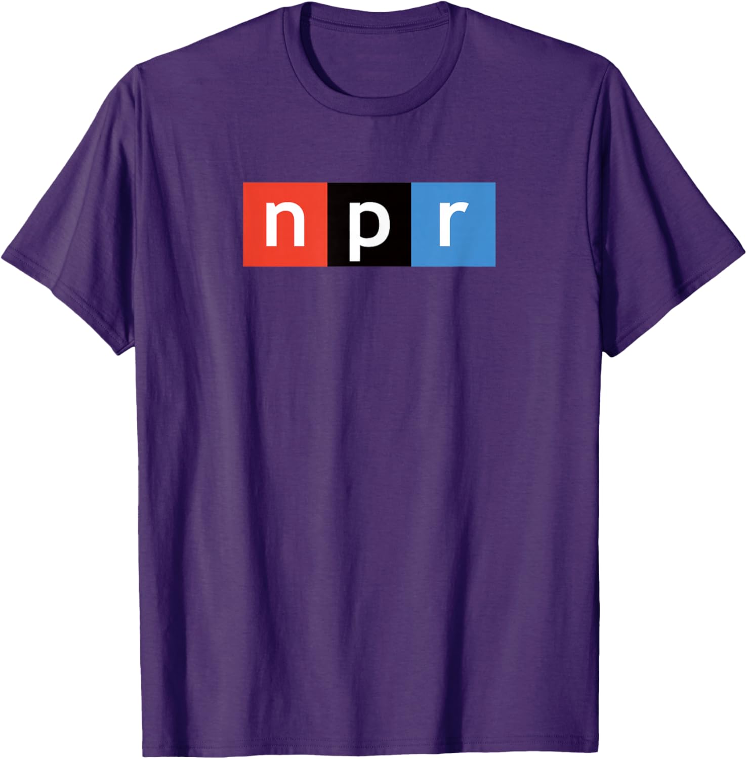 NPR Full Color Logo T-Shirt for Stylish Comfort and Everyday Wear - 1