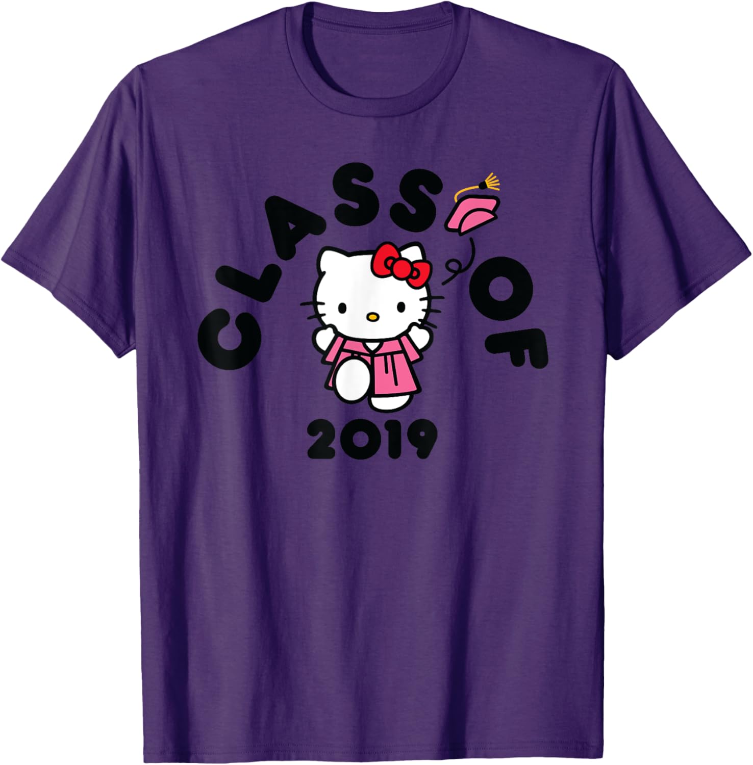 Hello Kitty 2019 Graduation Seniors T-Shirt for Stylish Celebrations - 5