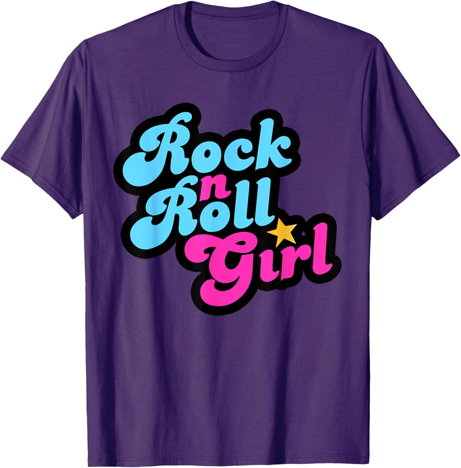 Rock N Roll Girl Halloween Costume T-Shirt for Women - Fun and Stylish Apparel - 12