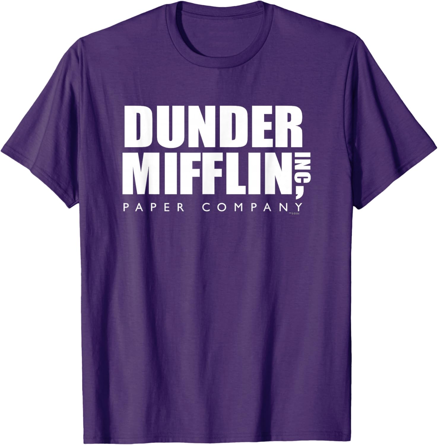 Dunder Mifflin Official Short Sleeve T-Shirt for Fans of The Office - 9