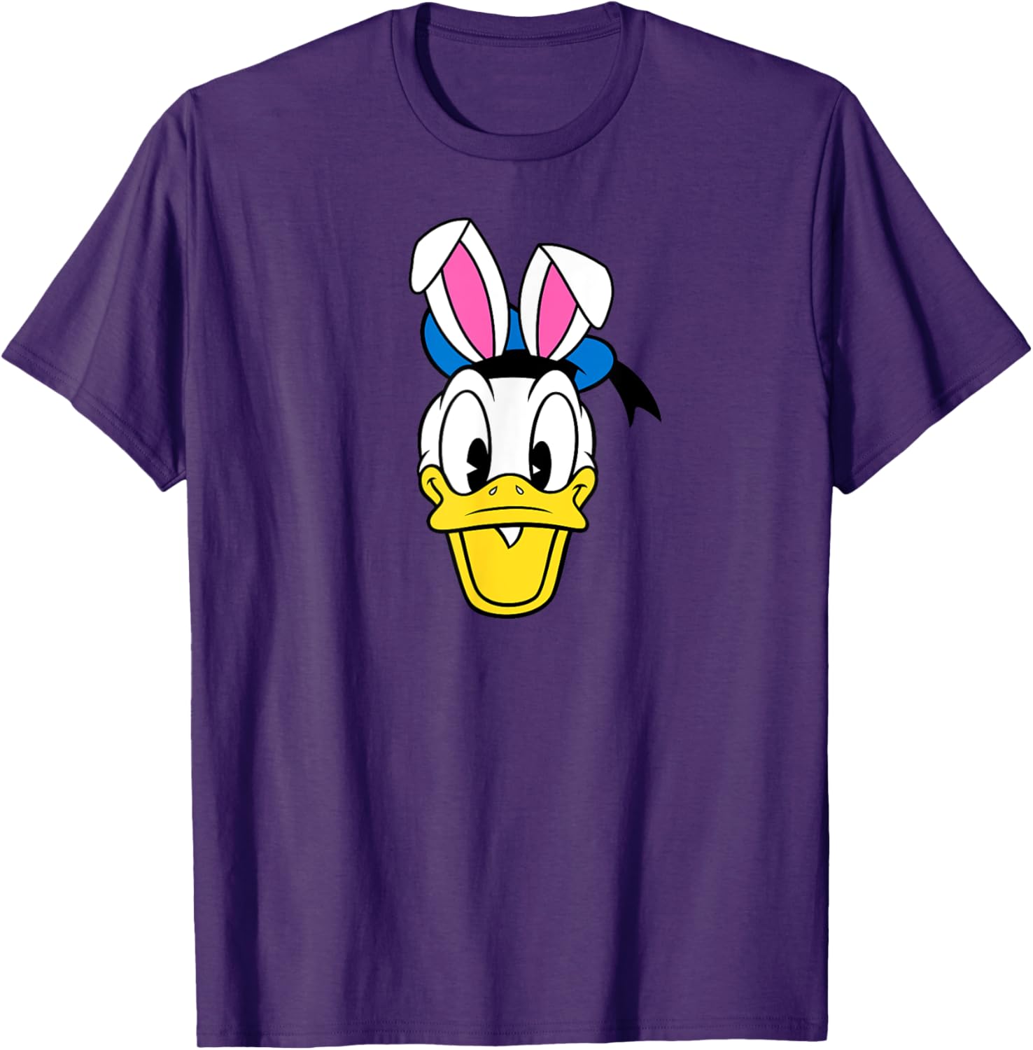 Disney Donald Duck Easter Bunny Ears T-Shirt for Spring Fun - 1