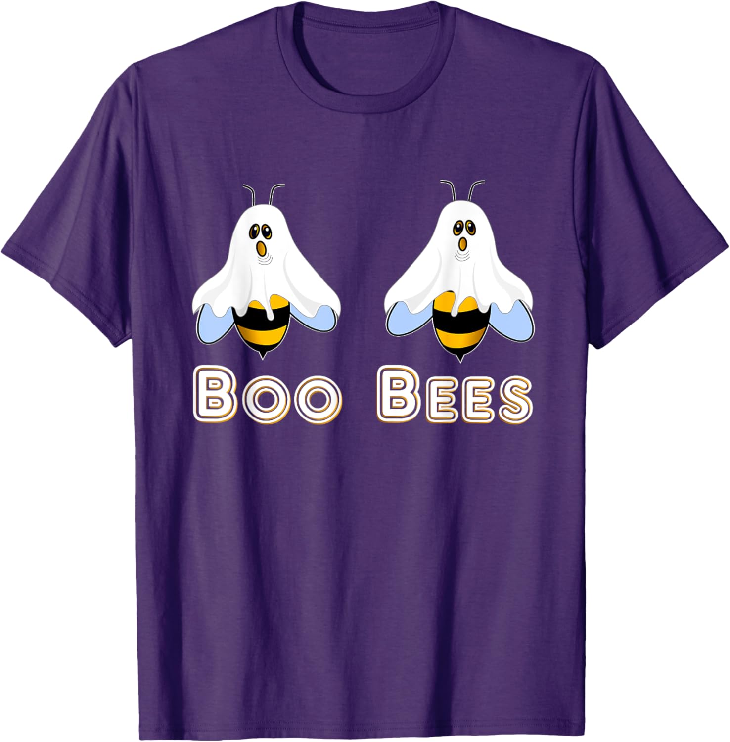 Funny Halloween Shirt for Women Boo Bees T-Shirt Gift for Spooky Season - 2