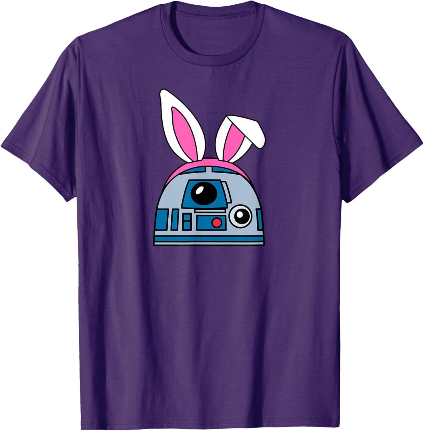 Amazon Essentials Star Wars R2-D2 Easter Bunny Ears T-Shirt for Kids - 8