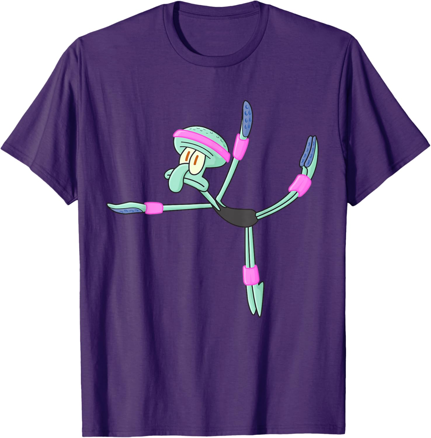 Mademark SpongeBob Squidward Ballerina T-Shirt for Fun Fashion Lovers - 13