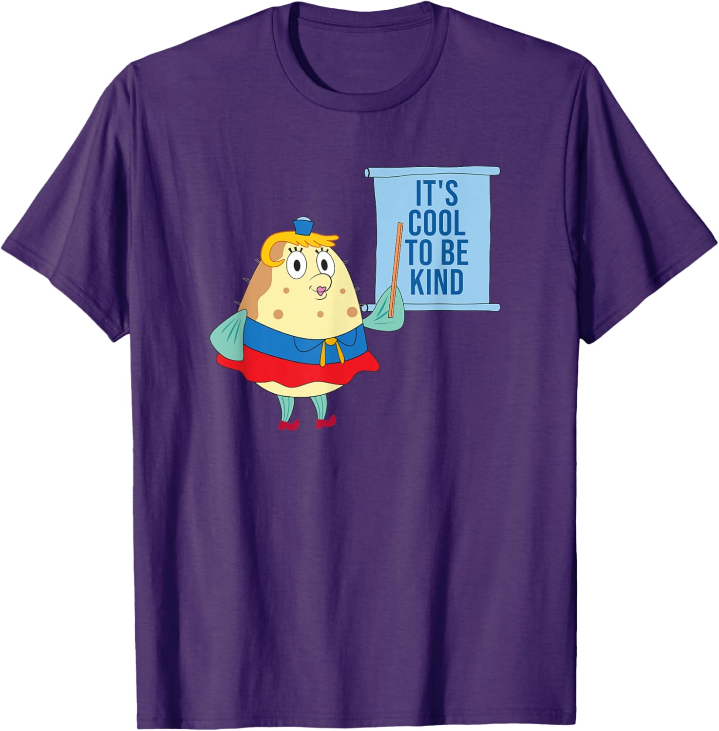 Mademark x SpongeBob Mrs. Puff Kindness is Cool T-Shirt for Fun Fans - 12