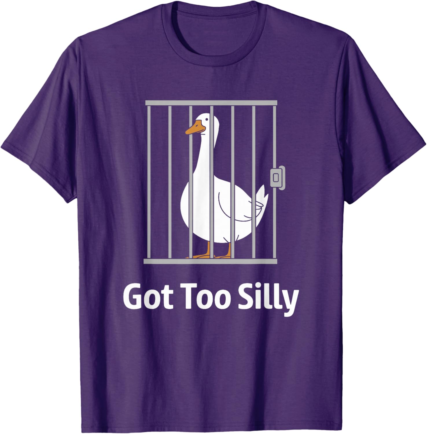 Funny Goose Pun T-Shirt for Animal Lovers – Got Too Silly Humor Shirt - 17