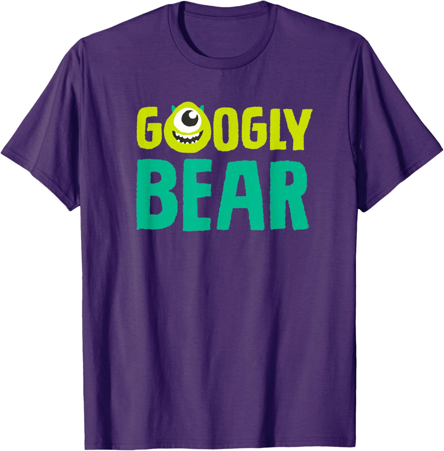 Monsters Inc Mike Wazowski Googly Bear T-Shirt for Kids and Adults - 3