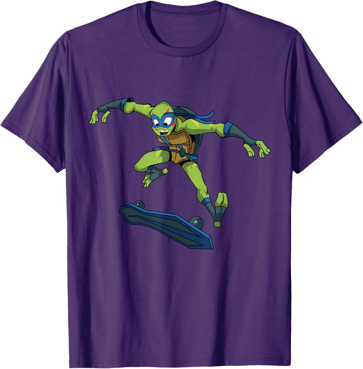 Mademark Teenage Mutant Ninja Turtles Leonardo Flip Trick T-Shirt for Fans - 3