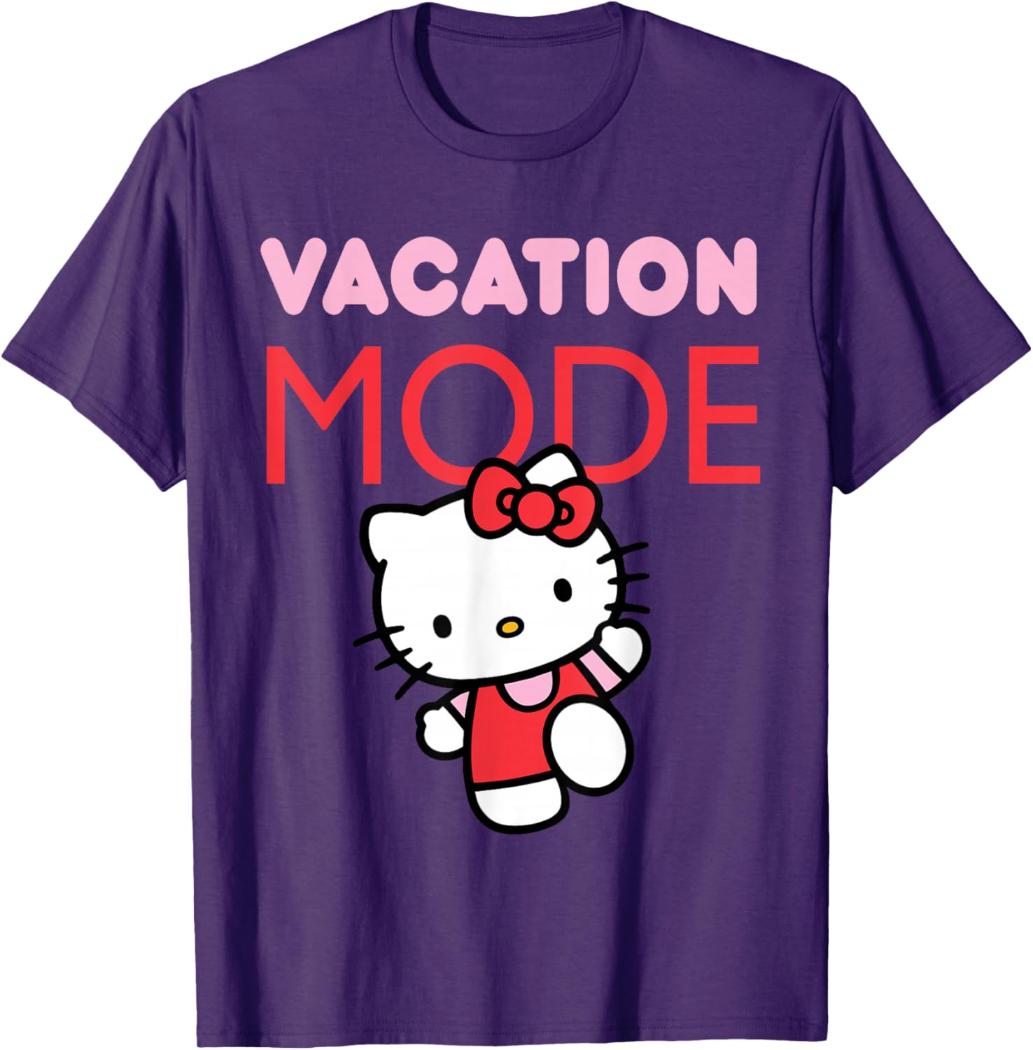 Hello Kitty Vacation Mode T-Shirt for Fun Summer Adventures - 20